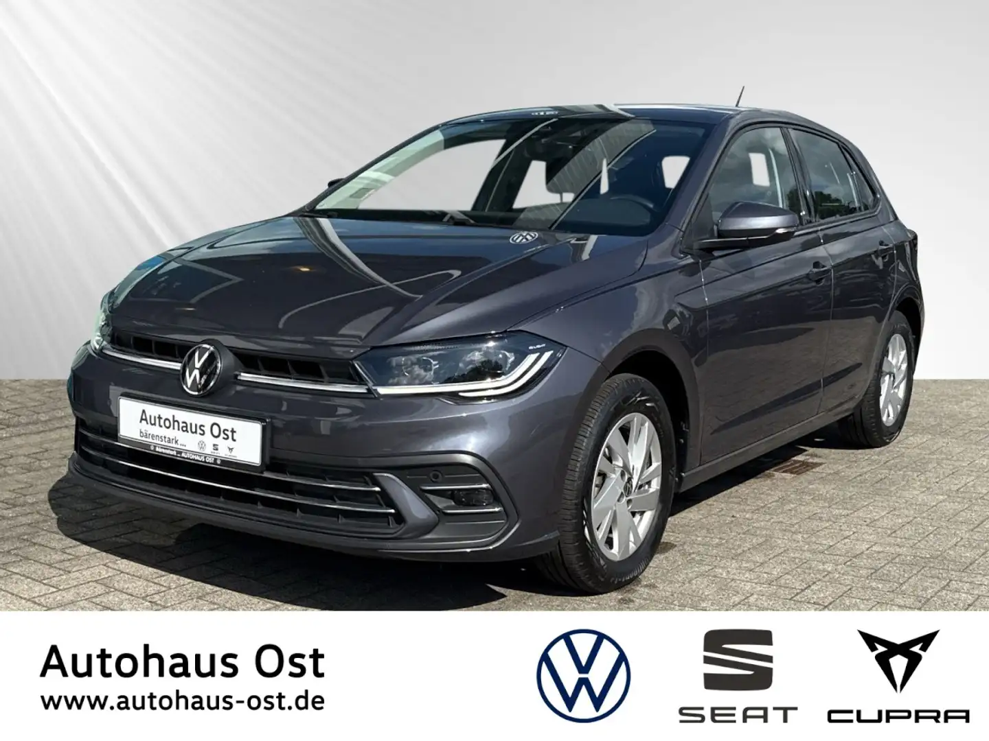 Volkswagen Polo Style 1,0 TSI Klima Einparkhilfe Sitzheizung Grau - 1