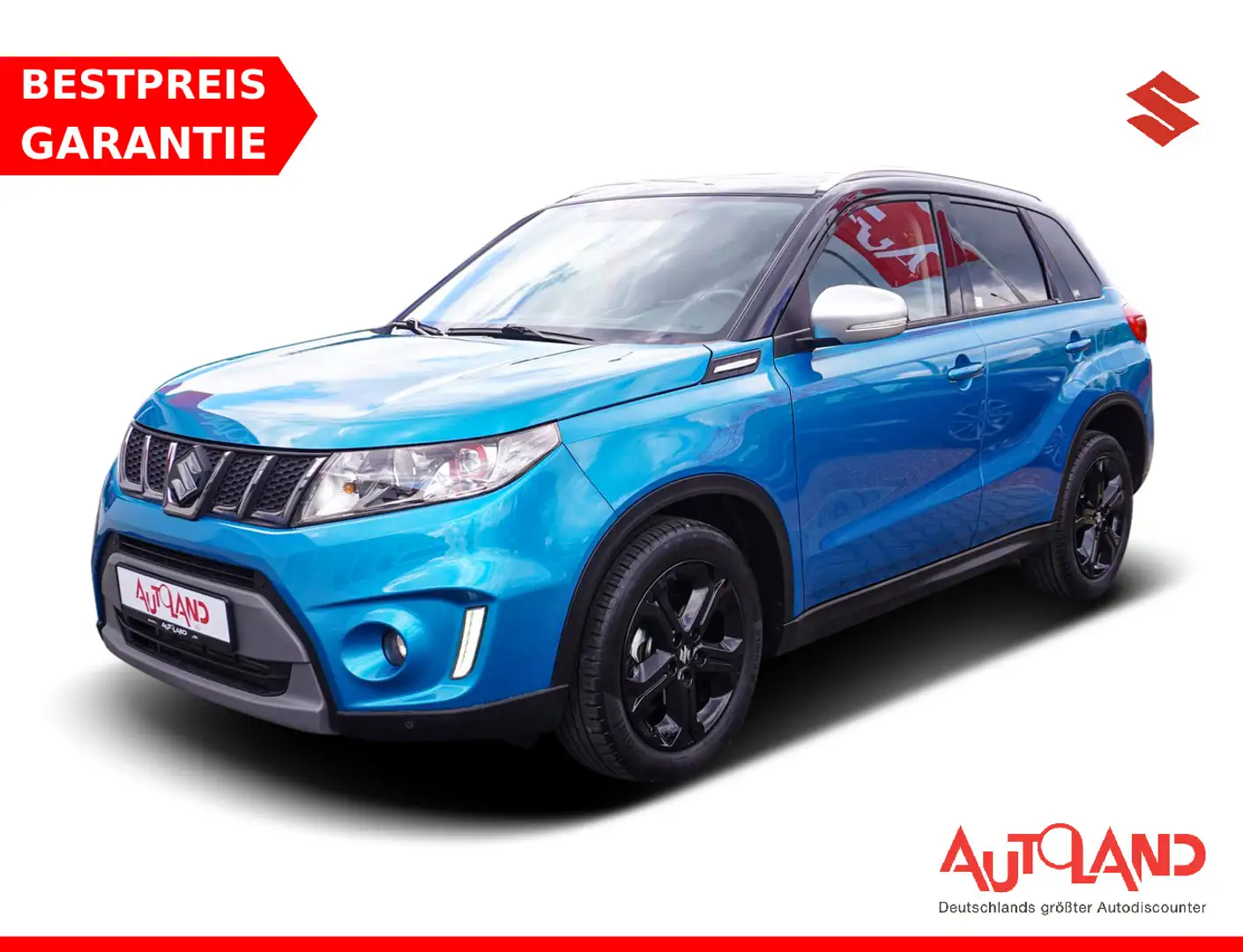 Suzuki Vitara 1.4 Navi Kamera Tempomat Sitzheizung DAB Rood - 1