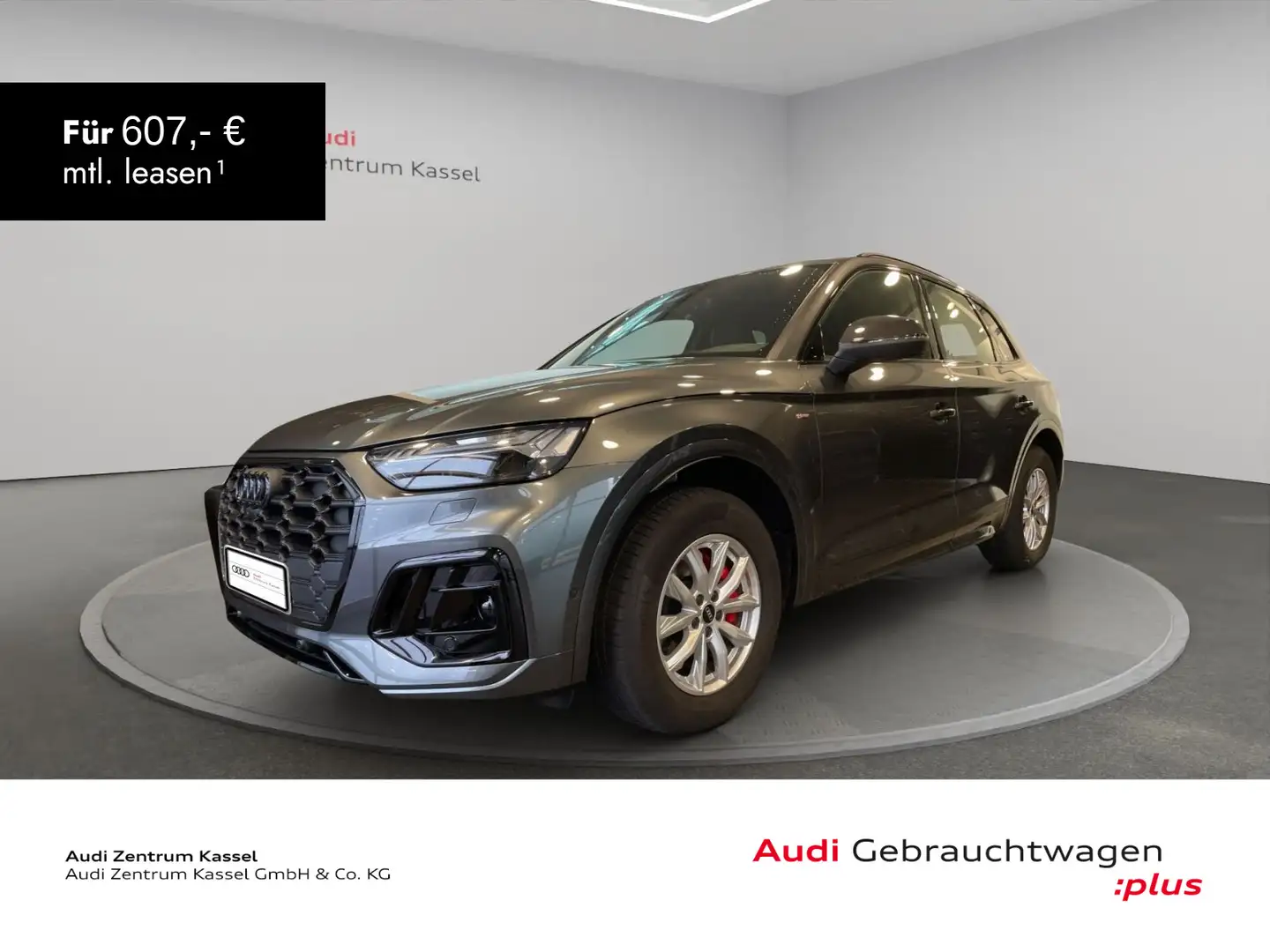 Audi Q5 40 TDI S line qu. Matrix Pano HuD B&O StandHZ Grau - 1