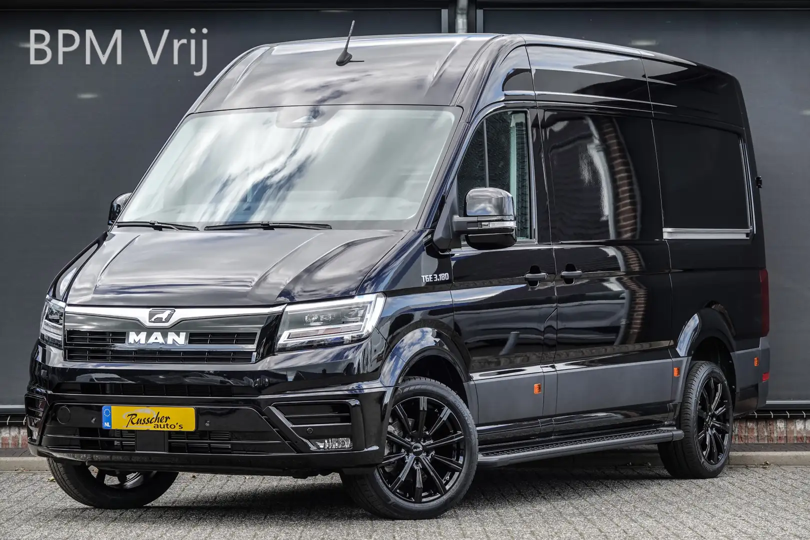 MAN TGE 35 | 177Pk Aut. | 3.180 | L3H3 | 2x schuifdeur | 1 Black - 1