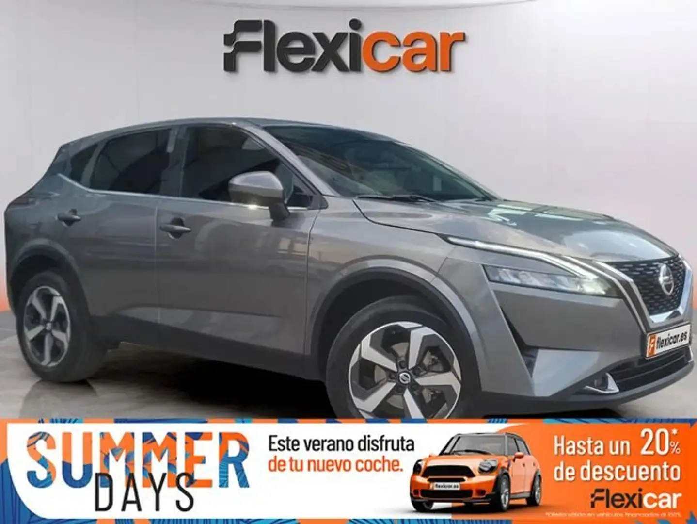 Nissan Qashqai DIG-T+103kW+N-Connecta Gris - 1