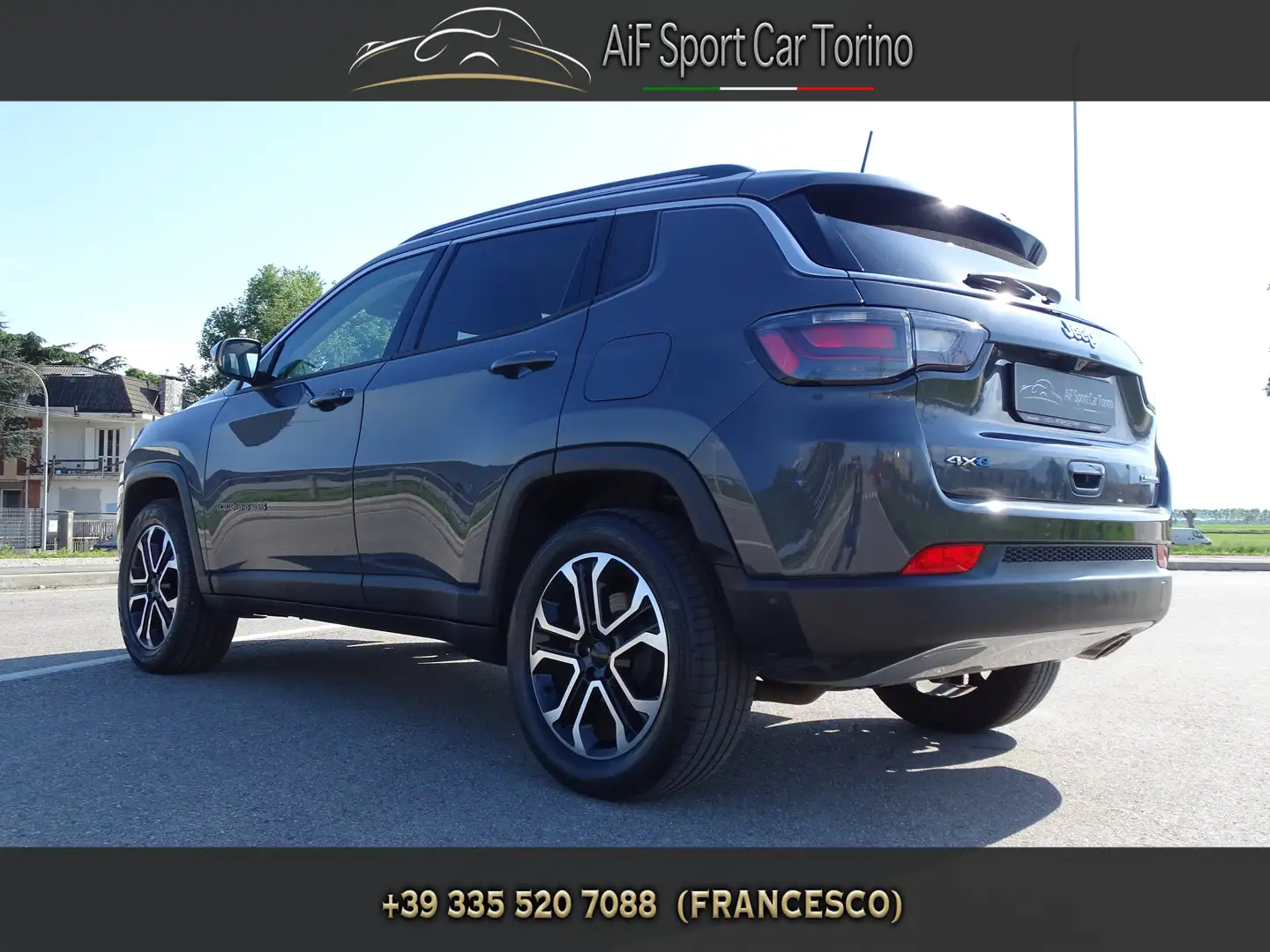 Jeep Compass 1.3 turbo t4 phev Limited 4xe auto My21 CV190 Grigio - 2