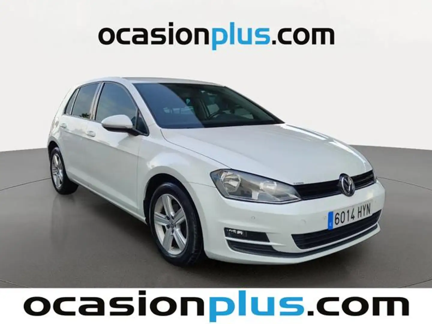 Volkswagen Golf 1.6TDI CR Business DSG 105 Blanc - 2