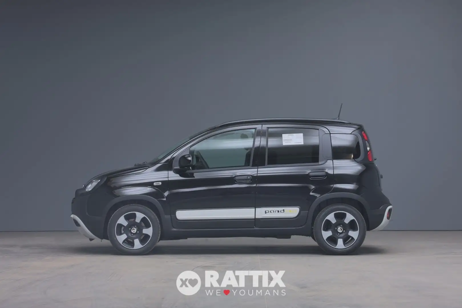 Fiat Panda Pandina 1.0 Firefly Hybrid 70CV Zwart - 2