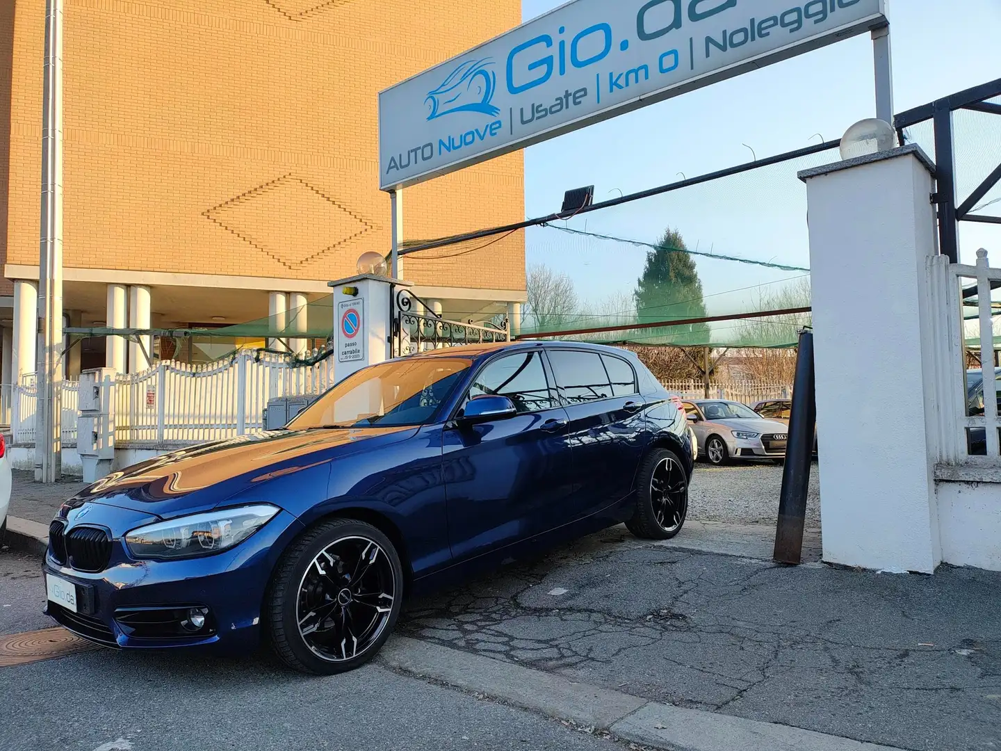 BMW 118 D SPORT 150CV KM 96717-2019 TAGLIANDI UFFICIALI Blu/Azzurro - 1
