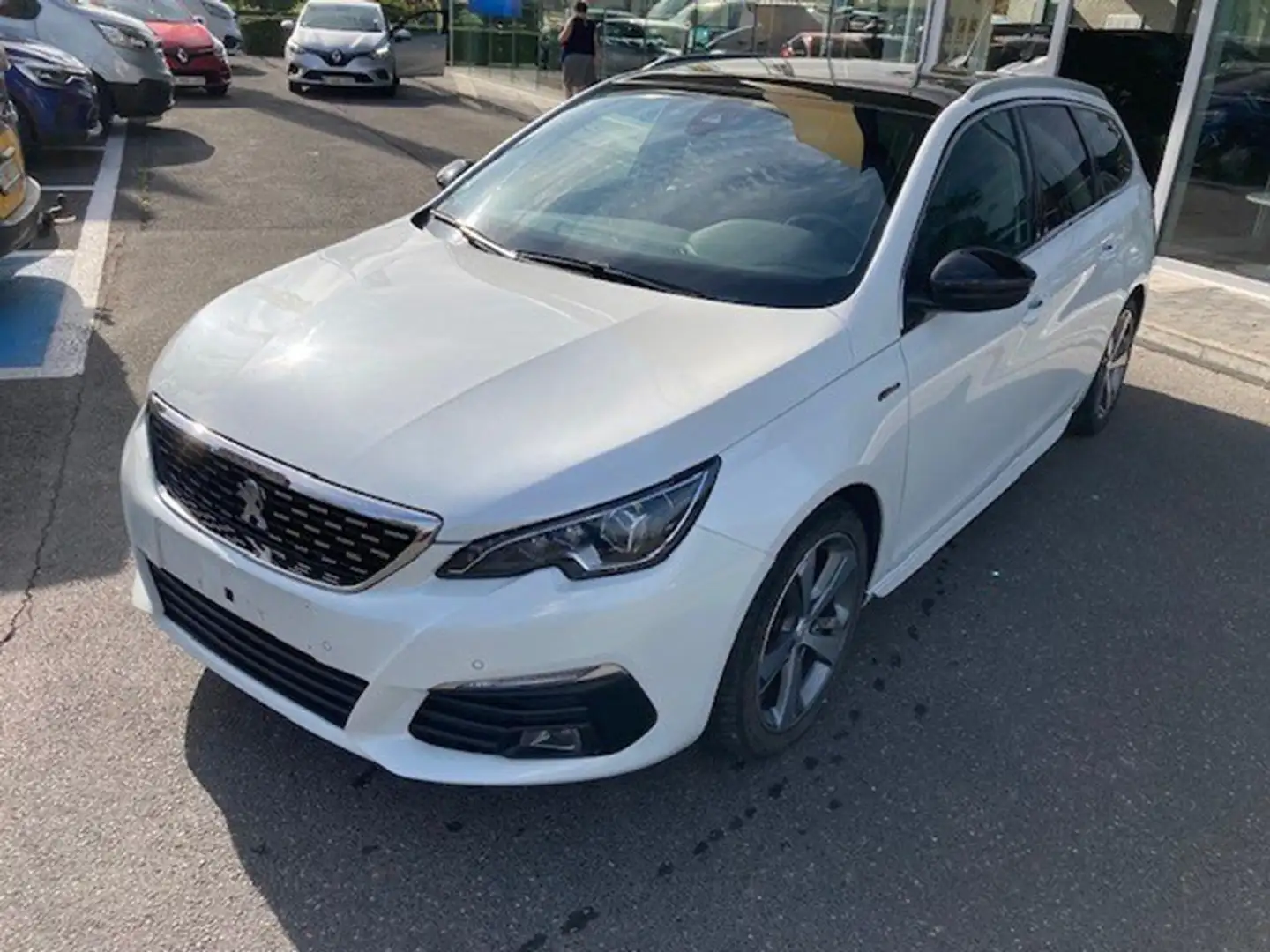 Peugeot 308 BlueHDI FAP S&S GT Line 130 Weiß - 2