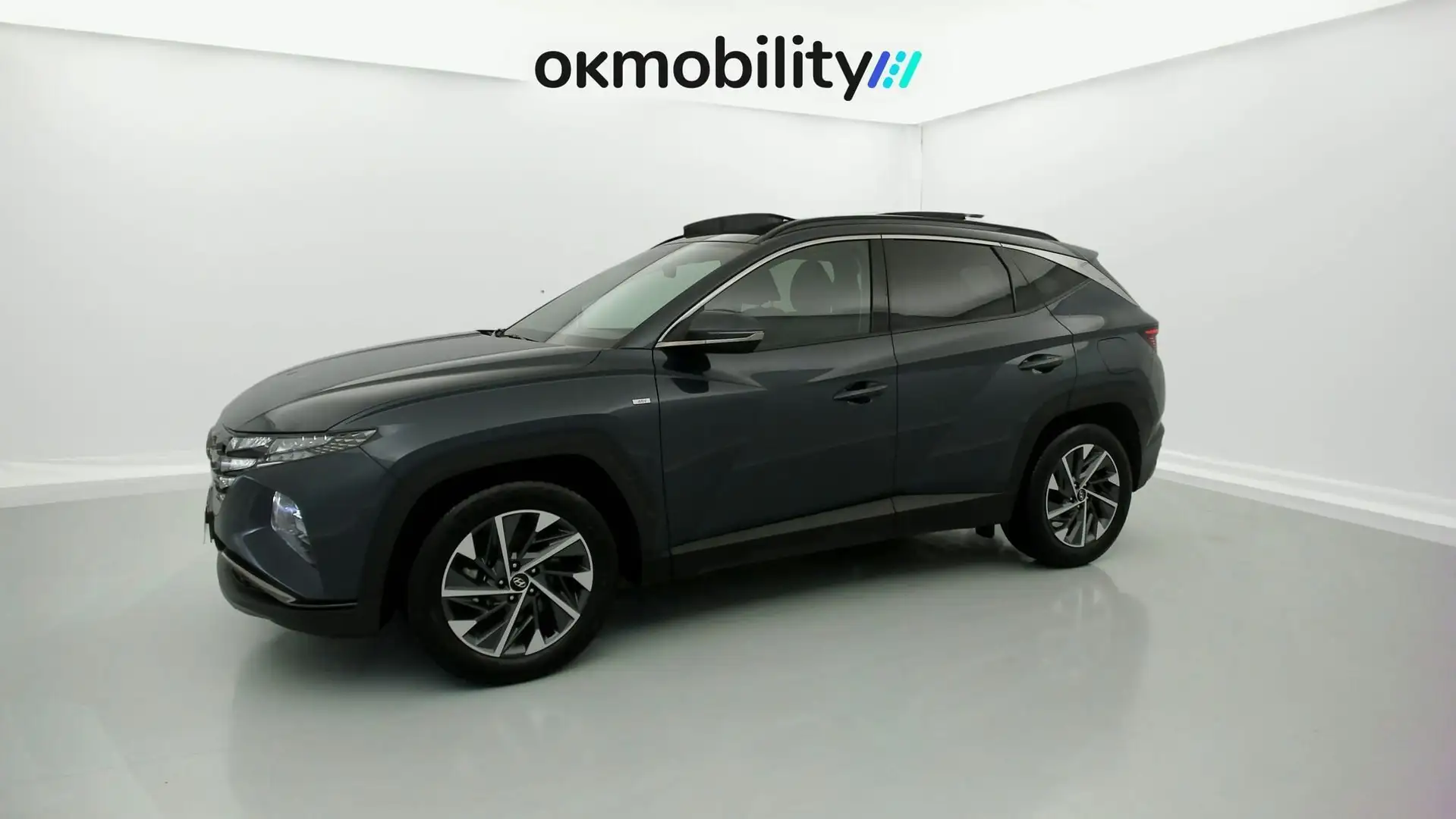 Hyundai TUCSON 1.6 CRDI 48V Tecno Sky 4x2 DT Blauw - 2