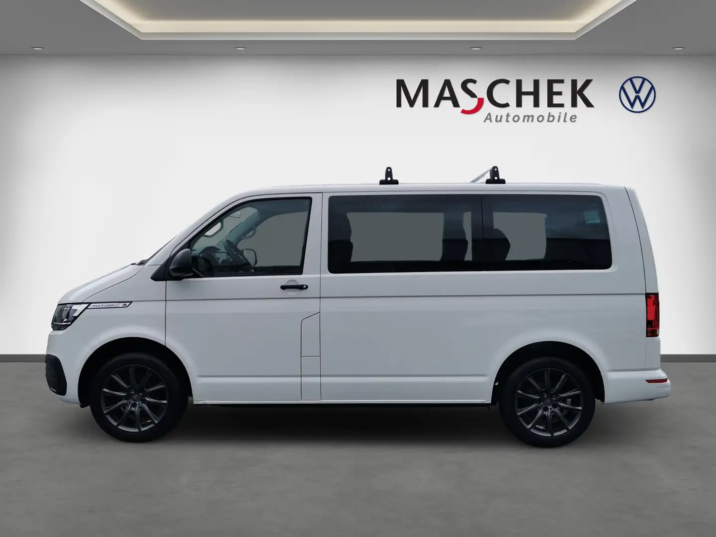 Volkswagen T6.1 Multivan Trendline 2.0 TDI AHK PDC Navi Carplay el.Schiebe Weiß - 2