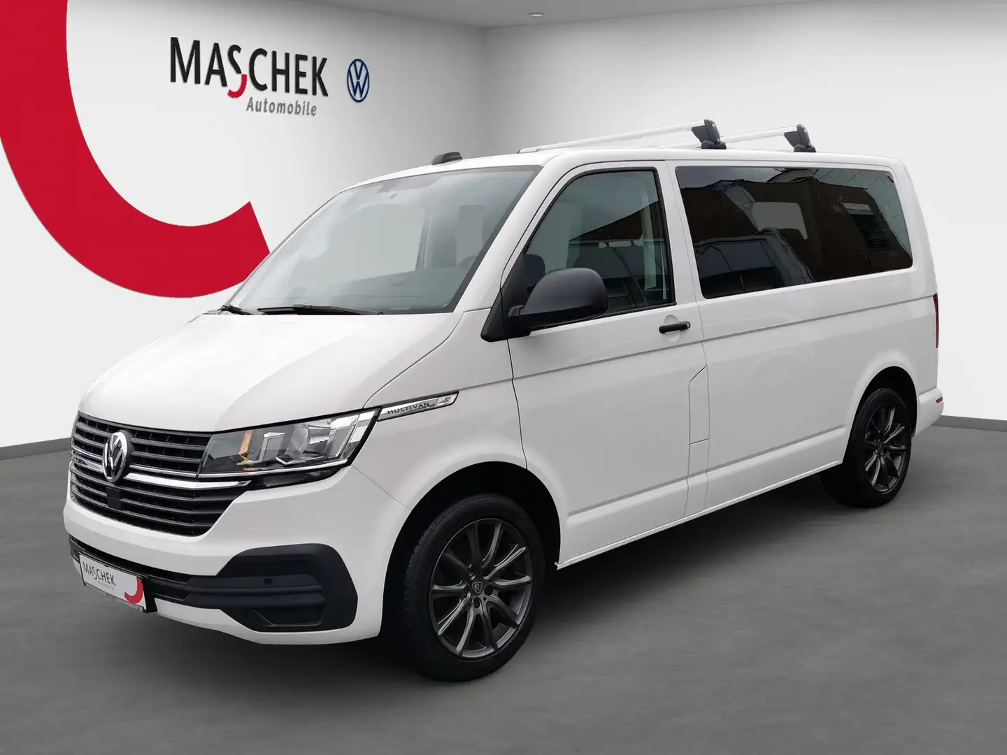 Volkswagen T6.1 Multivan Trendline 2.0 TDI AHK PDC Navi Carplay el.Schiebe Weiß - 1