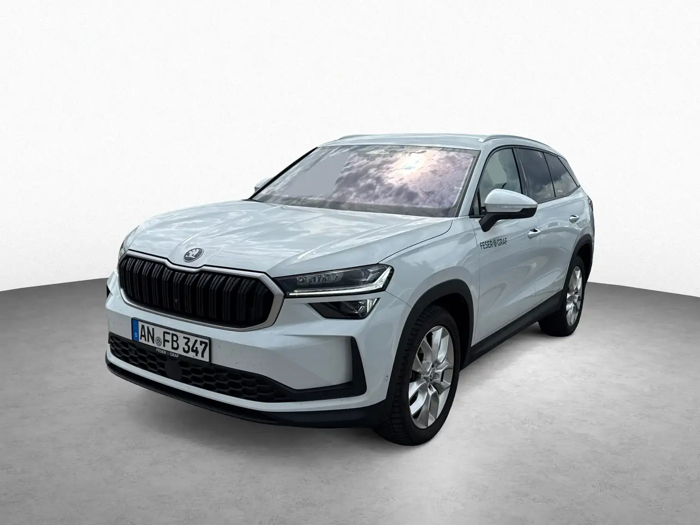 Skoda Kodiaq Selection 2.0TDI/190PS/SHZ/AHK/ACC/360° Weiß - 1