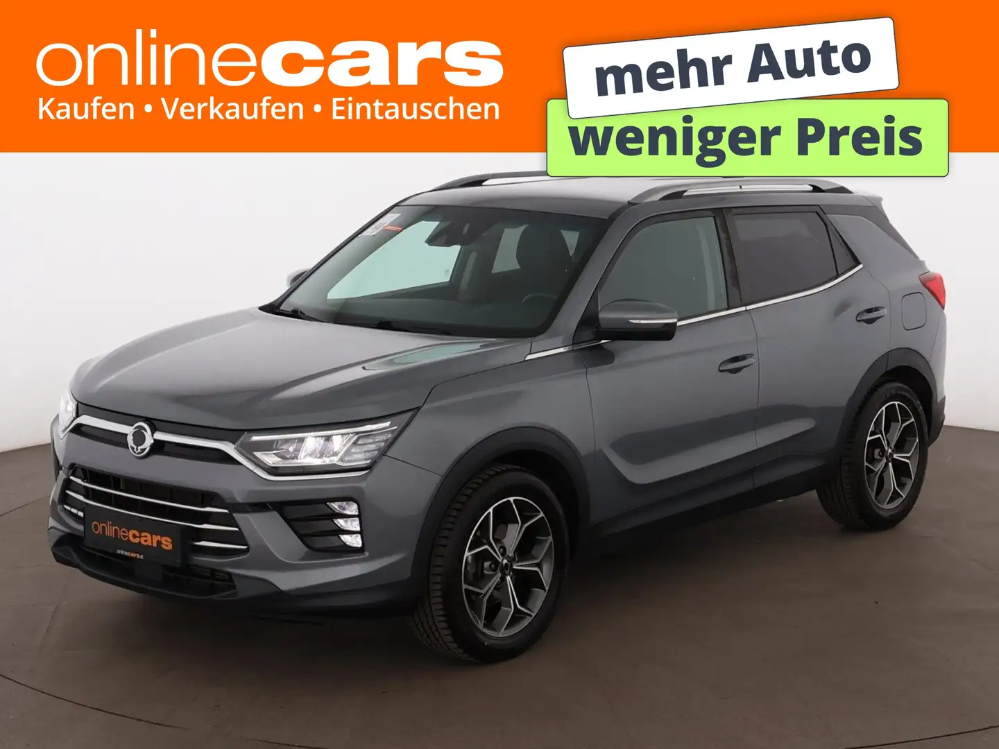 SsangYong Korando 1.6 e-XDi Aut LED RADAR R-CAM ASSIST TEMP Grau - 1