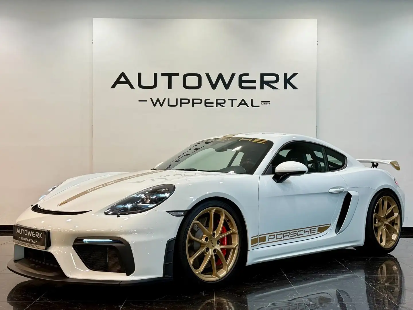 Porsche Cayman 718 GT4*CLUBSPORT*SCHALENSITZE*APPROVED* Weiß - 2
