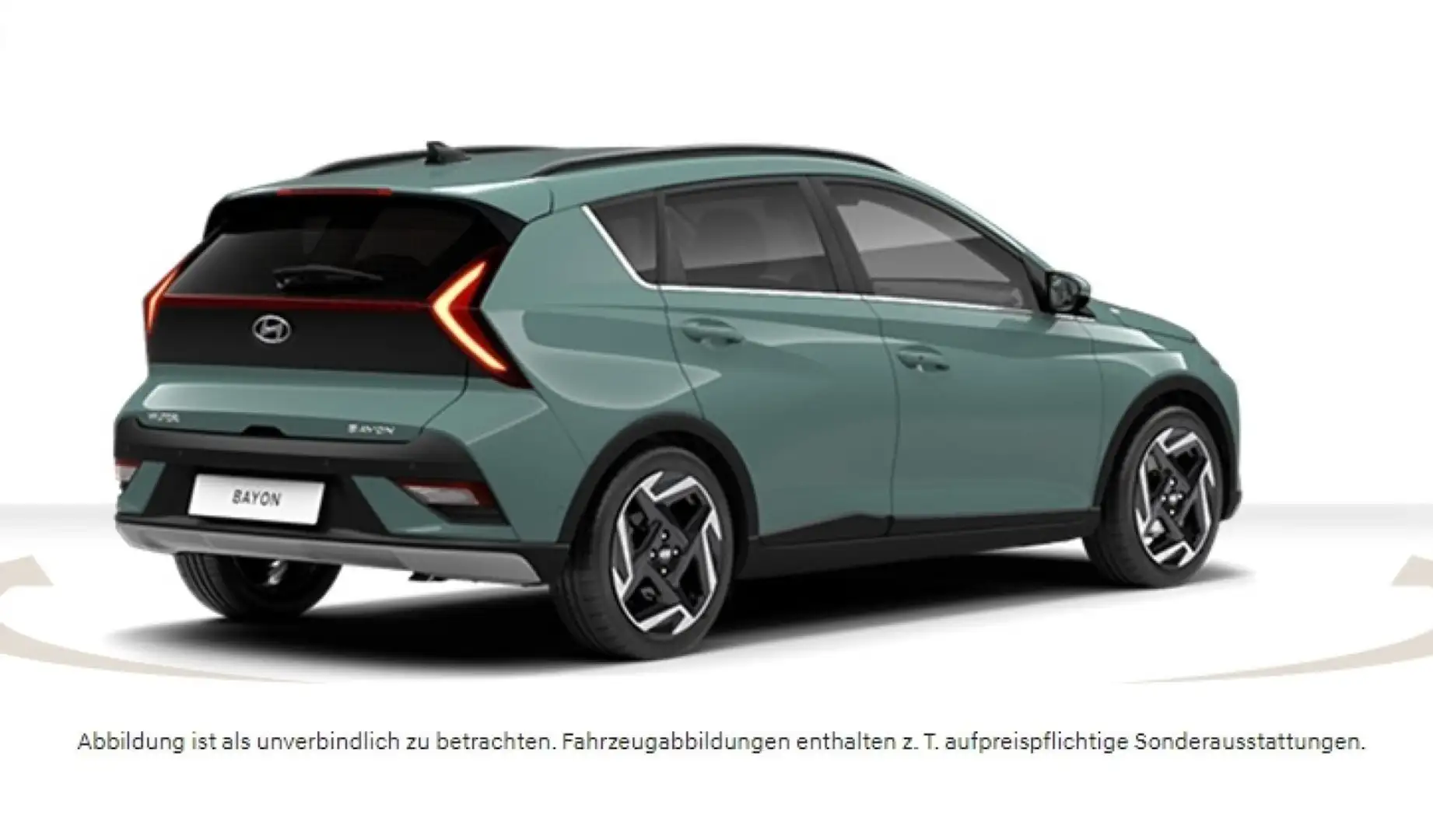 Hyundai BAYON Prime*BOSE*LED*RKAM*NAVI*SmartKey Grün - 2