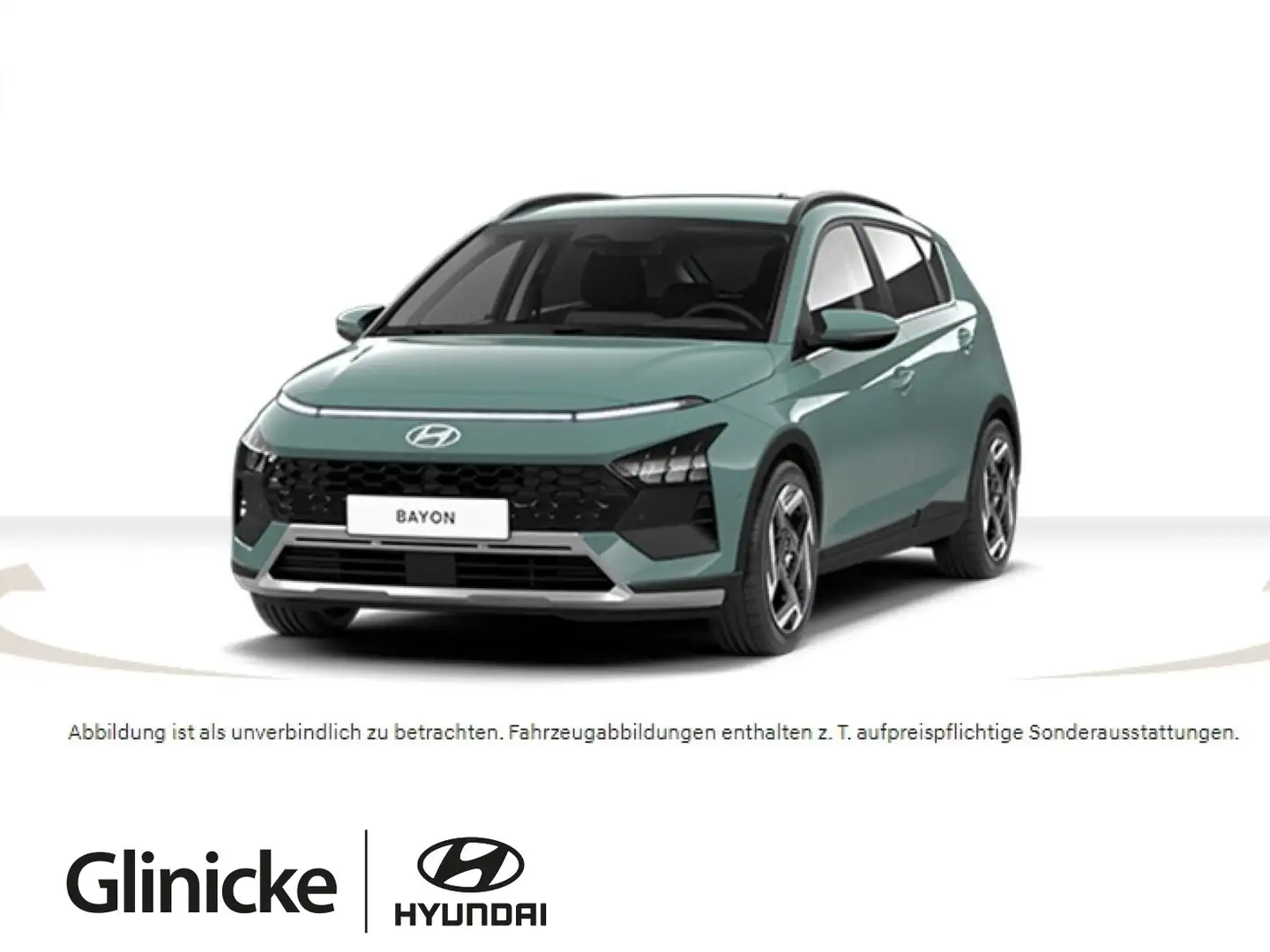 Hyundai BAYON Prime*BOSE*LED*RKAM*NAVI*SmartKey Grün - 1