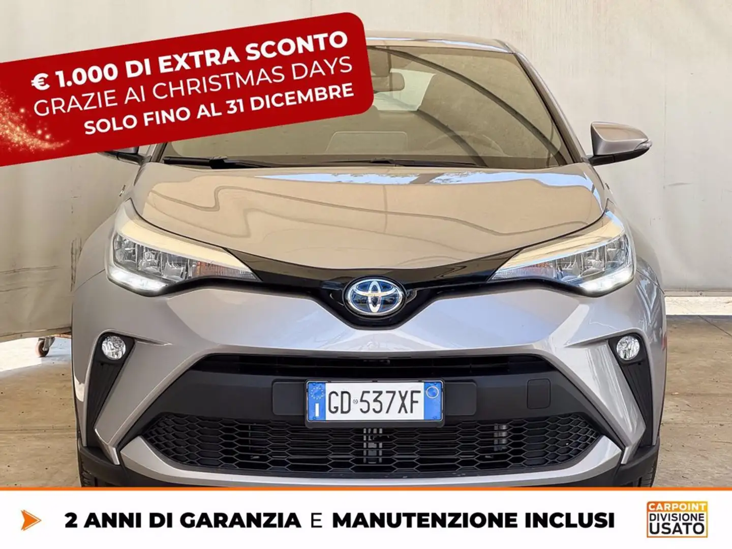 Toyota C-HR 1.8h business e-cvt Grigio - 2