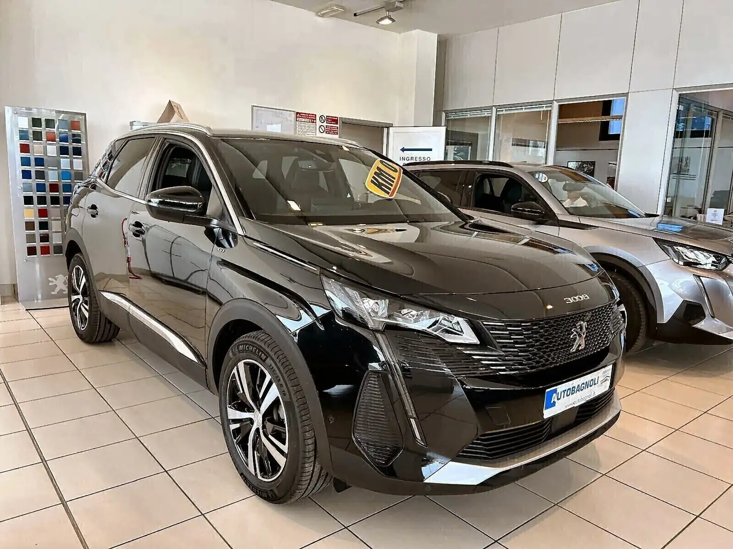 Peugeot 3008 GT Hybrid 136 e-DCS 6 KM 0 SPOTICAR Nero - 2