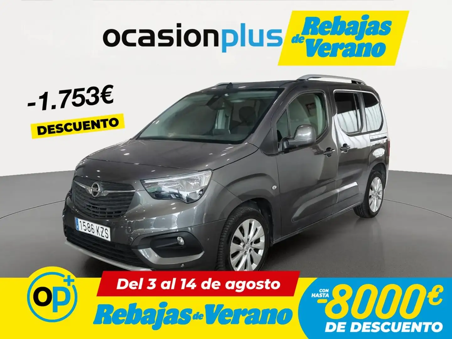 Opel Combo Life 1.5TD S/S Innovation L AT8 130 Gris - 1