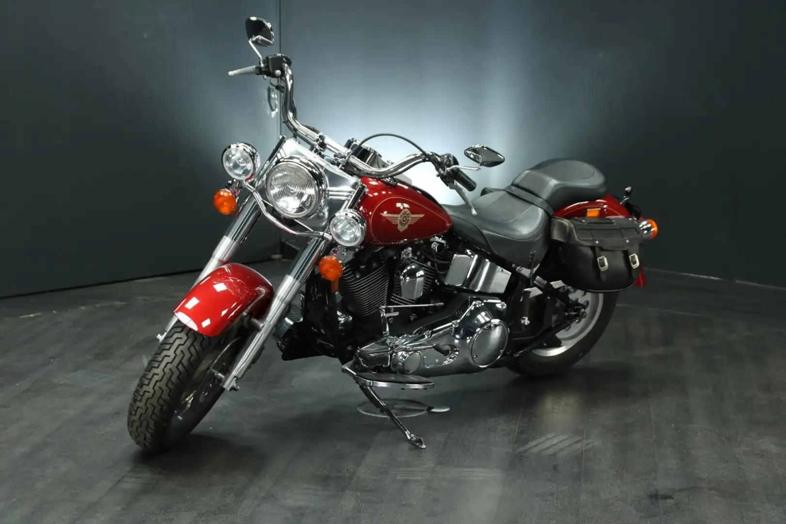 Harley-Davidson Fat Boy Soft Tail mit original 5.843 km ! Rojo - 1