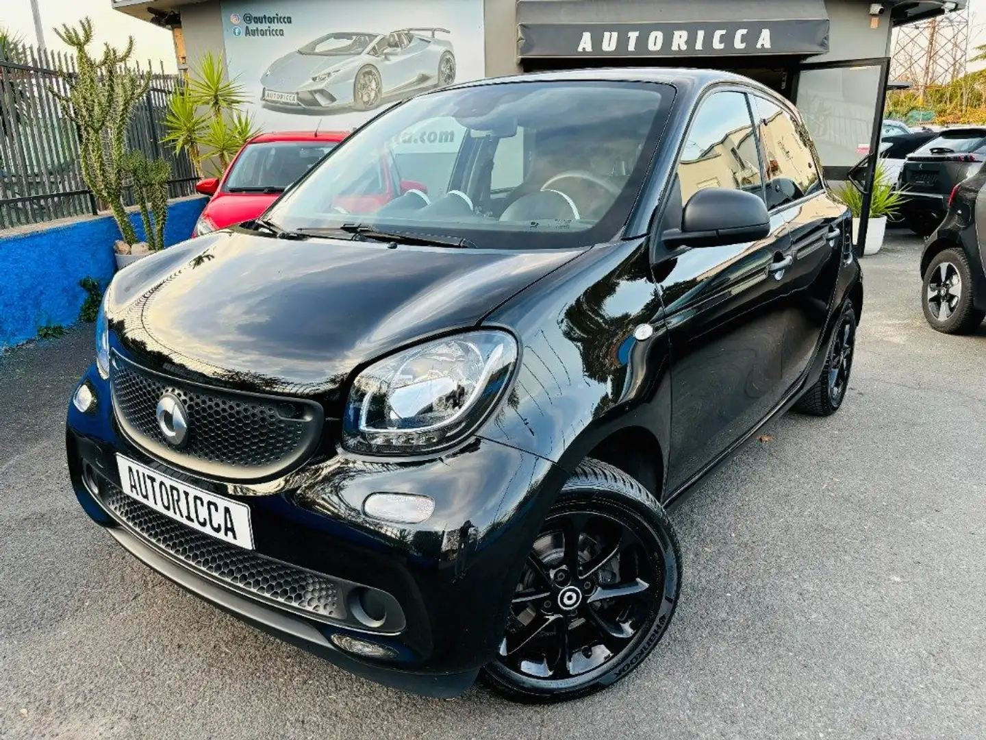 smart forFour 1.0 70CV *UNICO PROPRIETARIO*CON FATTURE TAGLIANDI Nero - 1