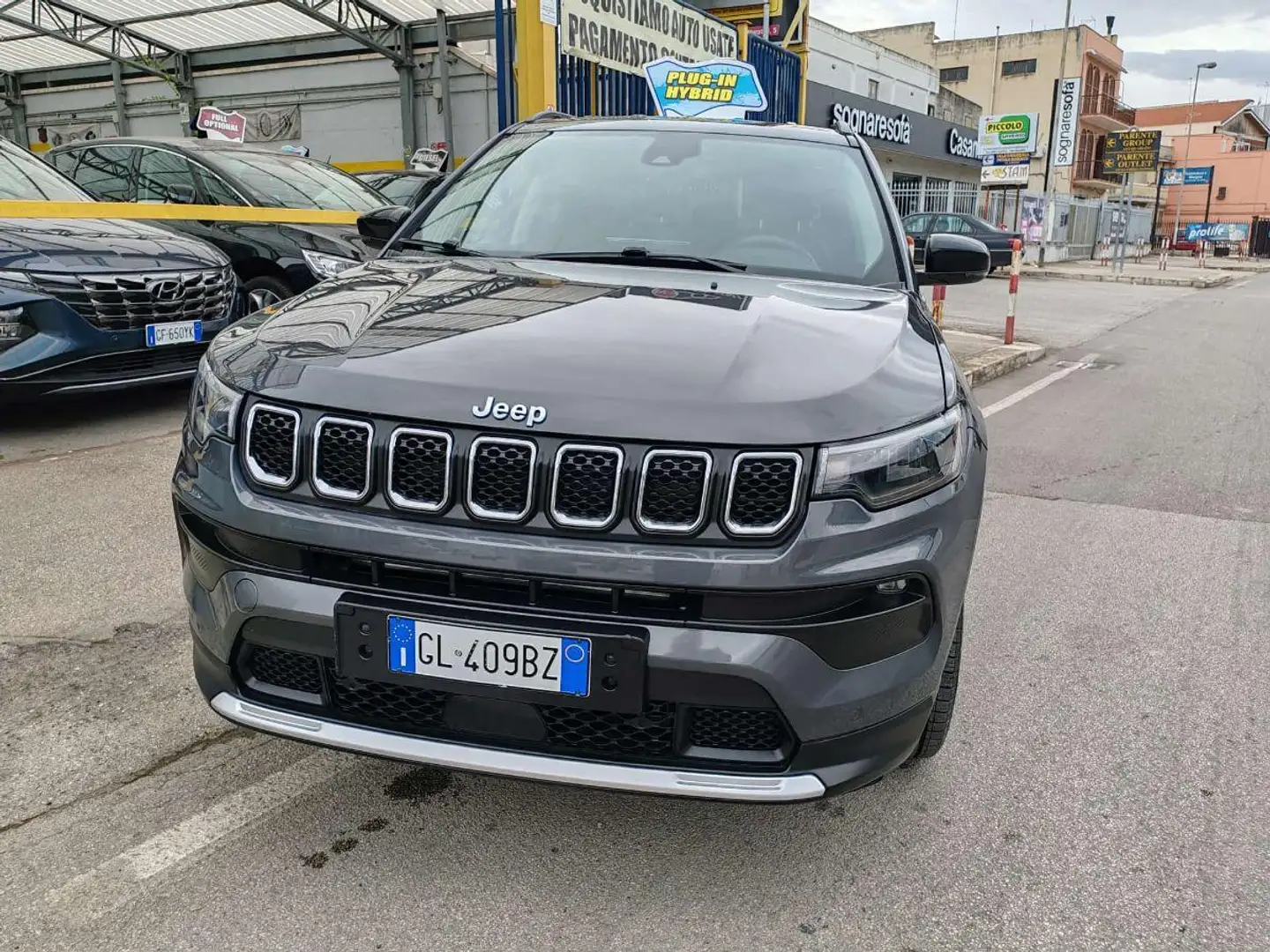 Jeep Compass 1.3 T4 190CV PHEV AT6 4xe Limit. Gris - 1