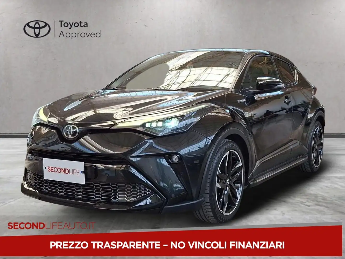 Toyota C-HR 2.0 hv GR Sport awd e-cvt Nero - 1