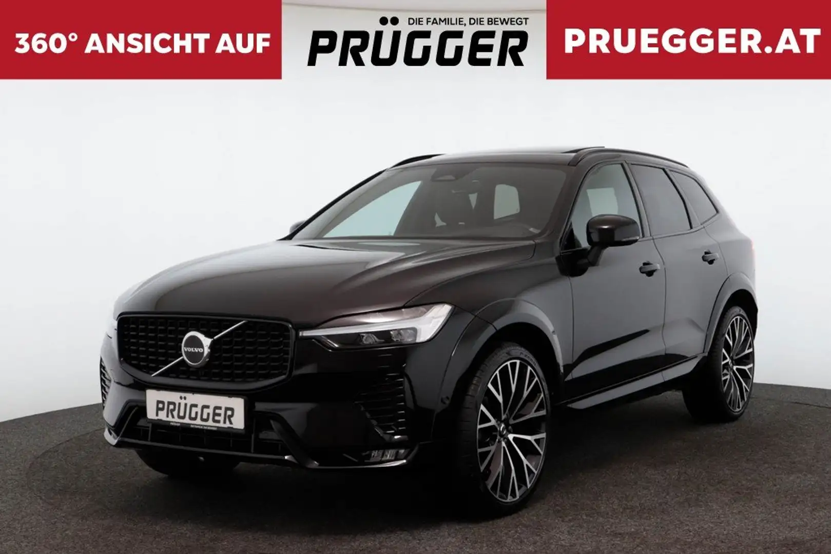 Volvo XC60 B4 AWD Autom R-DESIGN LEDER NAVI PANO 22ZOLL Schwarz - 1