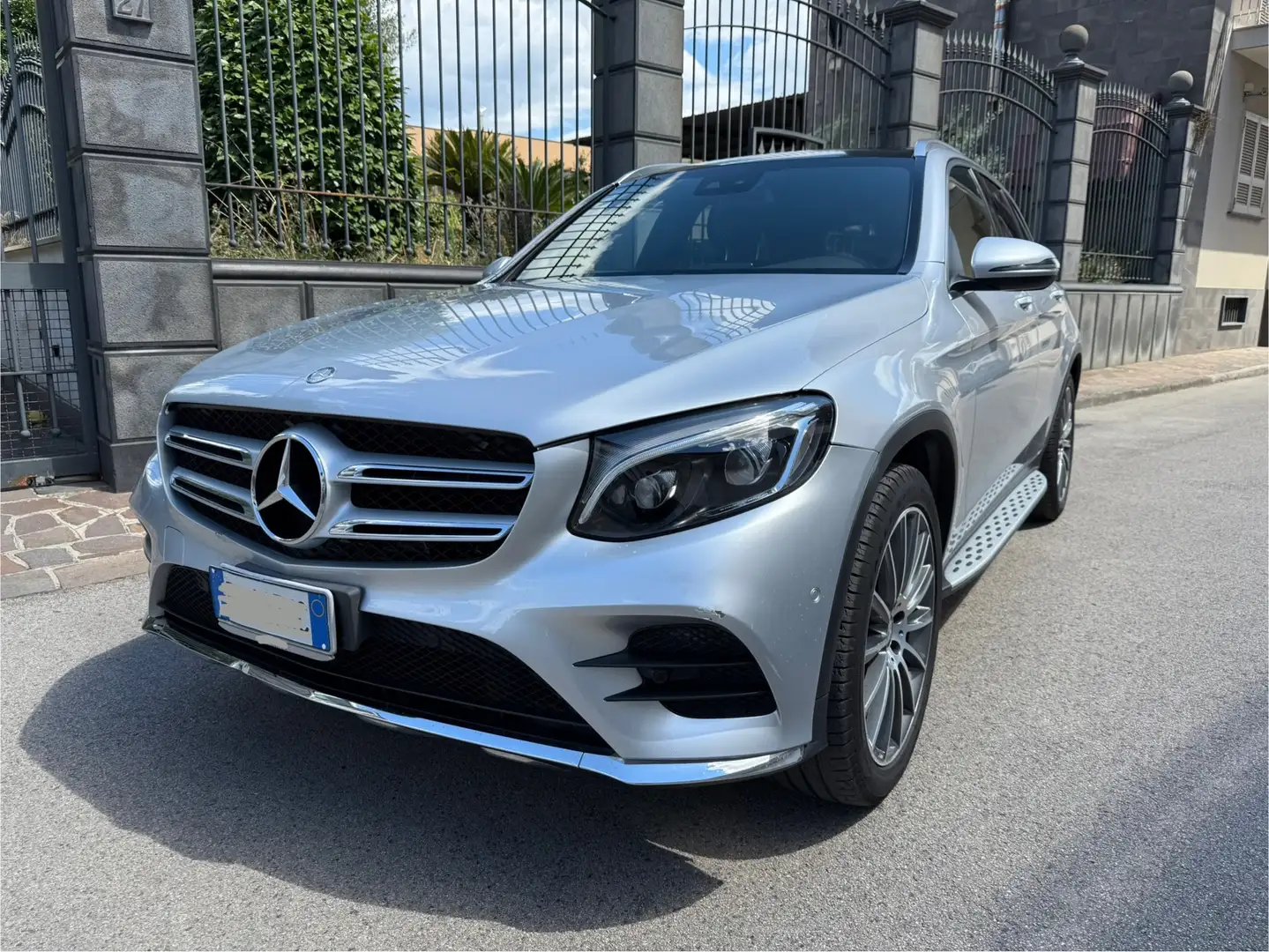 Mercedes-Benz GLC 250 d Premium 4matic auto Argent - 2
