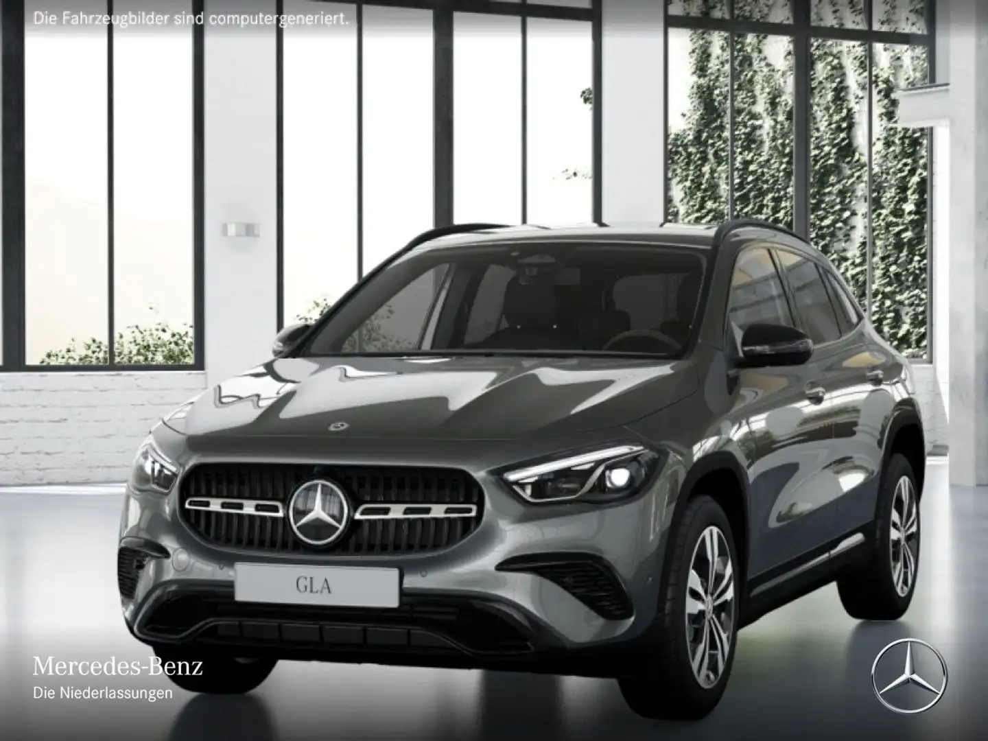 Mercedes-Benz GLA 180 PROGRESSIVE+NIGHT+360°+MULTIBEAM+TOTW+7G Grau - 2