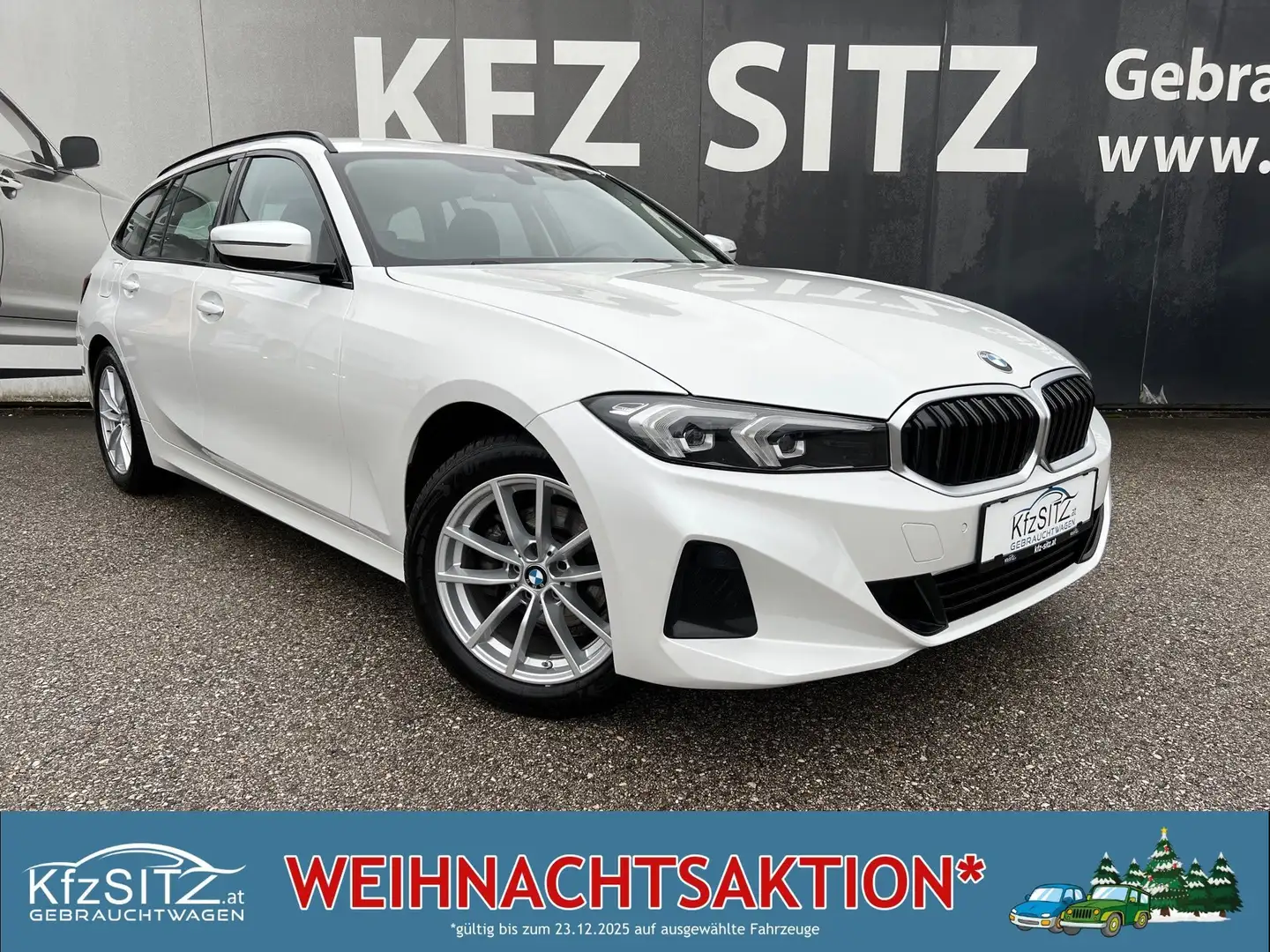 BMW 318 i Touring Aut. | -45% vom NP Weiß - 1