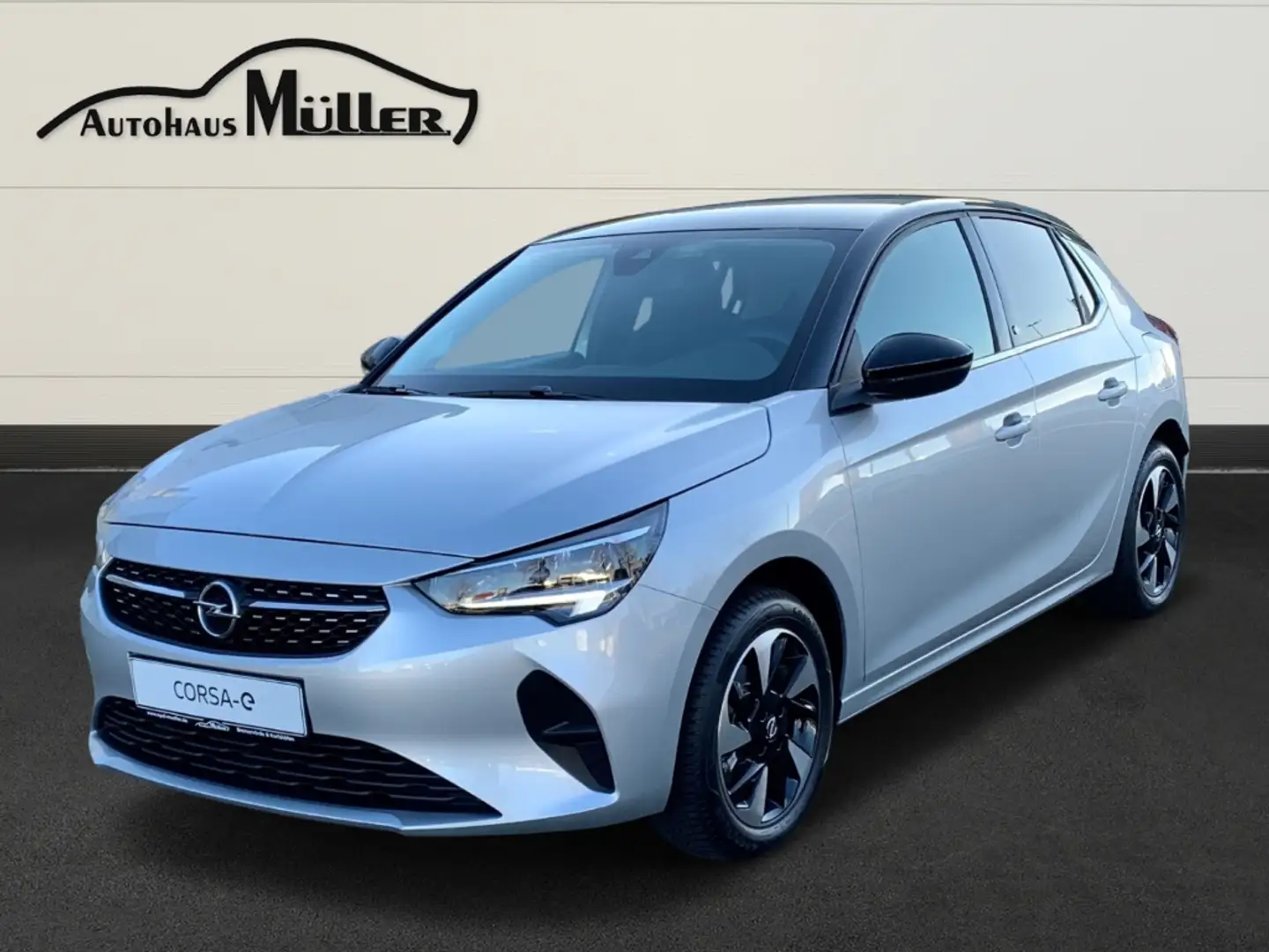 Opel Corsa-e Elegance 11kW-Charger/Allwetterreifen/Sitzhzg./Kam Silber - 1