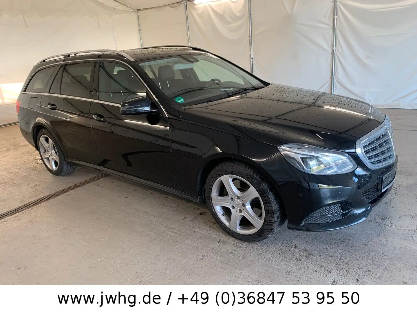 Mercedes-Benz E 350 BlueTec 4M ILS Nav+ Vollleder ALUS StandHz Schwarz - 2