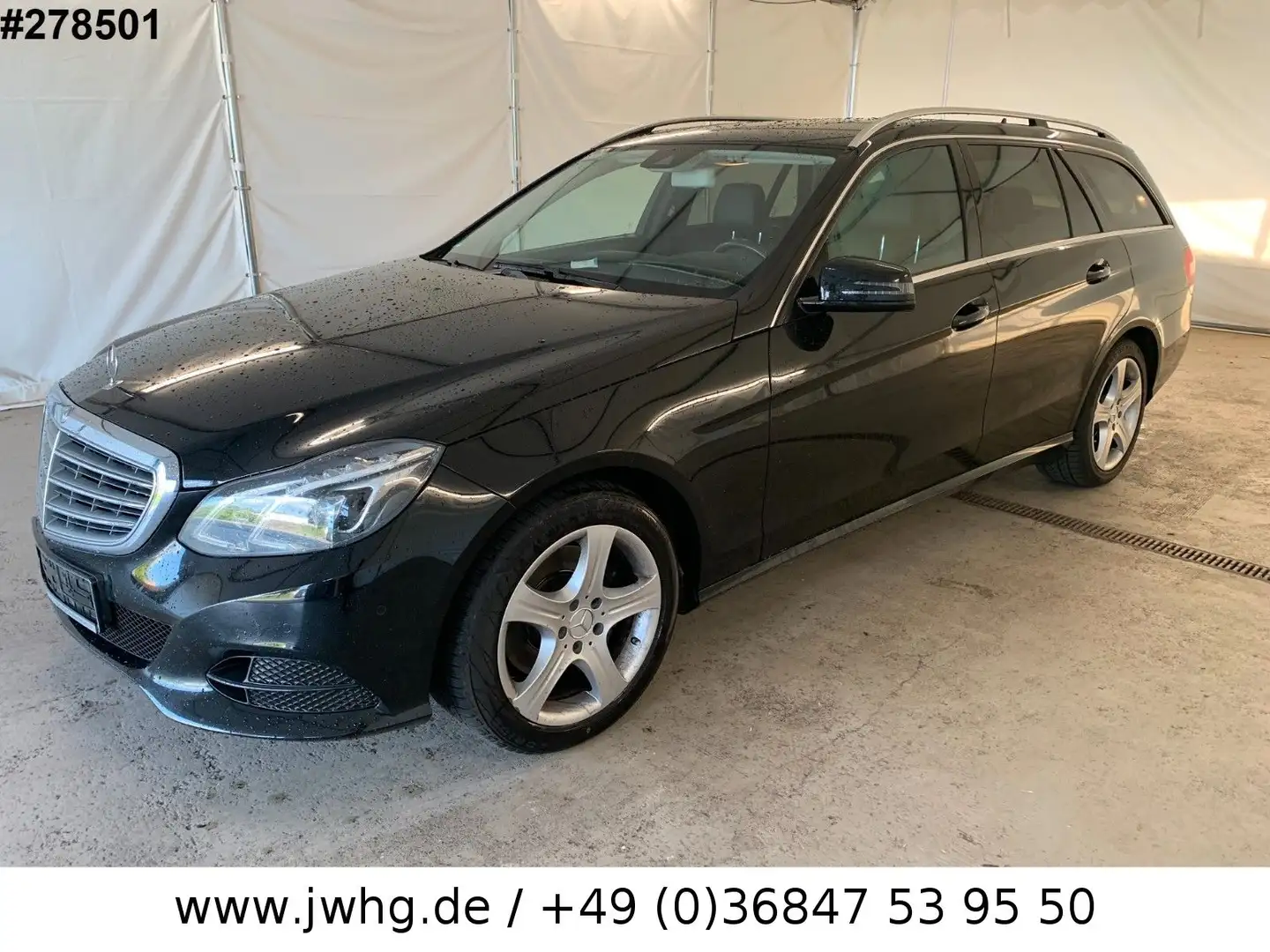 Mercedes-Benz E 350 BlueTec 4M ILS Nav+ Vollleder ALUS StandHz Schwarz - 1