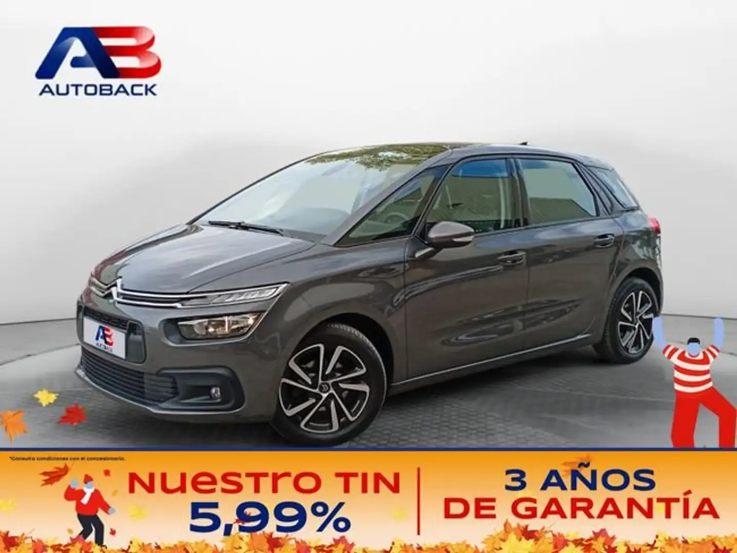 Citroen C4 BlueHDi 96KW (130CV) Feel Gris - 1
