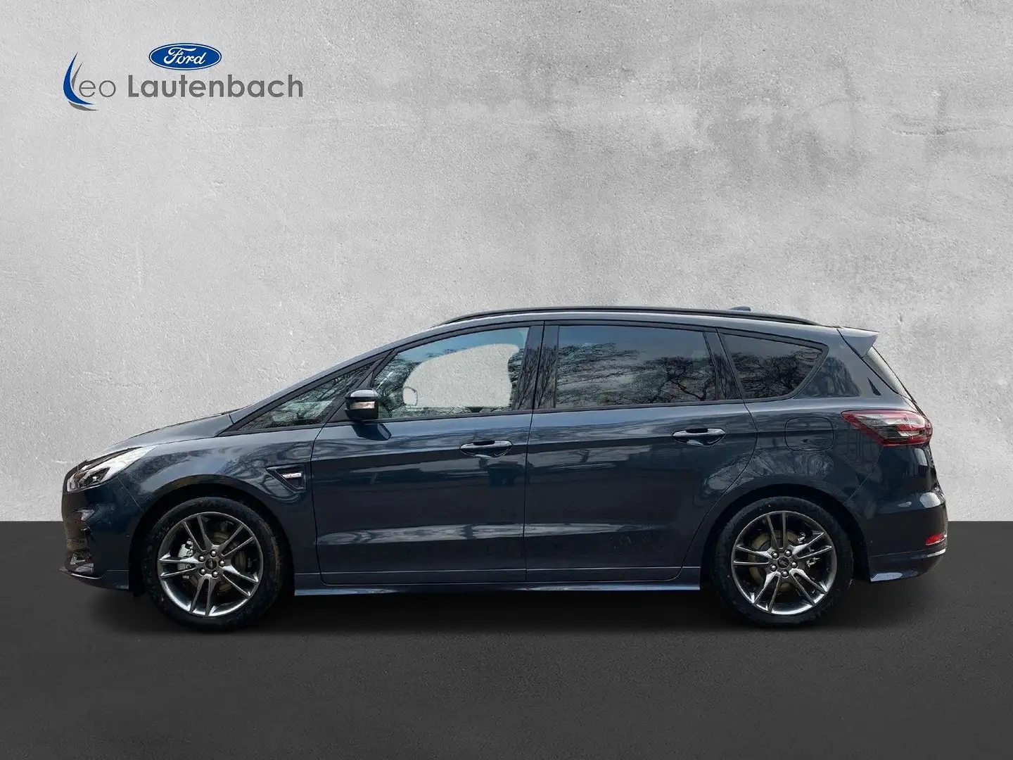 Ford S-Max Hybrid ST-Line Blau - 2