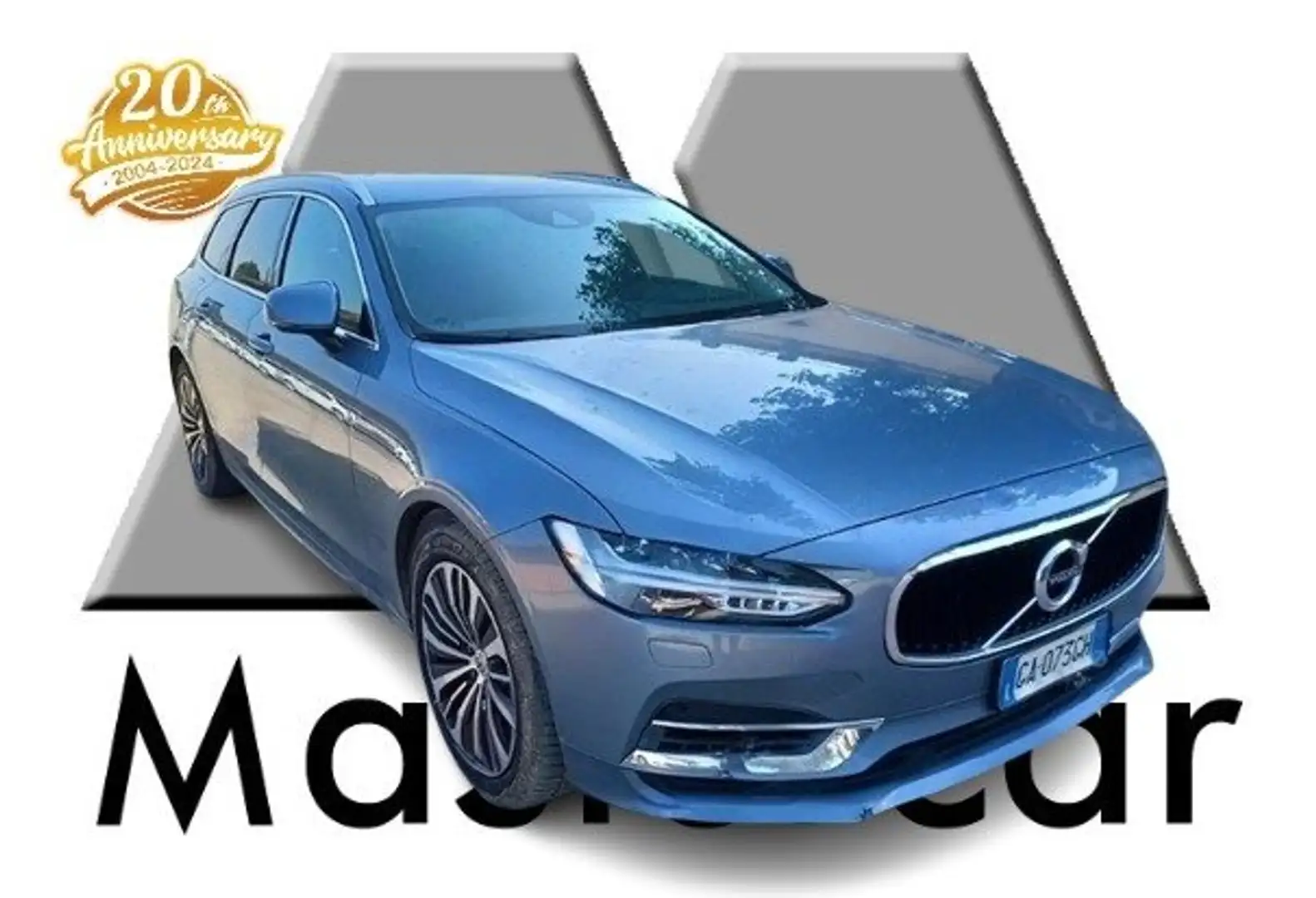 Volvo V90 2.0 t8 te Business Plus awd 303cv my20 - GA073GH Grigio - 1
