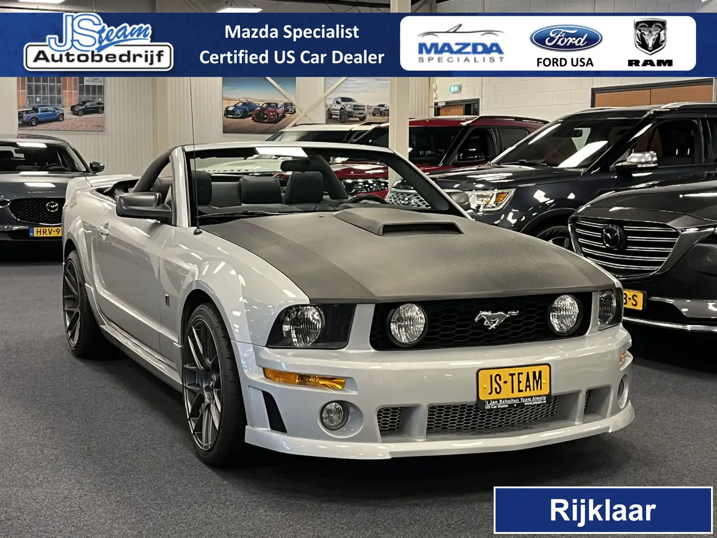 Ford Mustang USA Convertible 4.6i V8 GT 335PK Roush Limited Nr. Zilver - 1