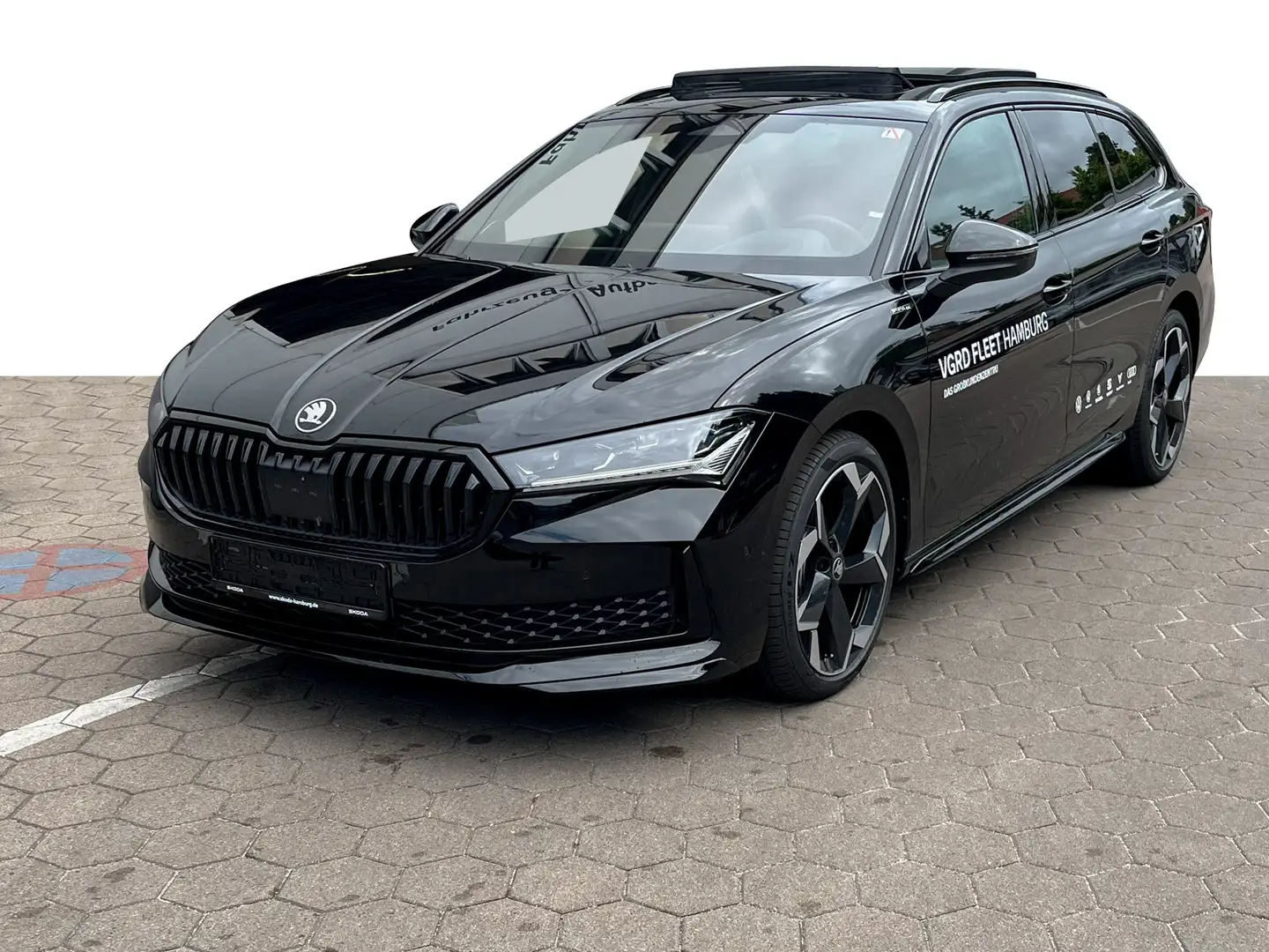 Skoda Superb Combi 2.0 TDI DSG Sportline Pano AHK DCC Schwarz - 2