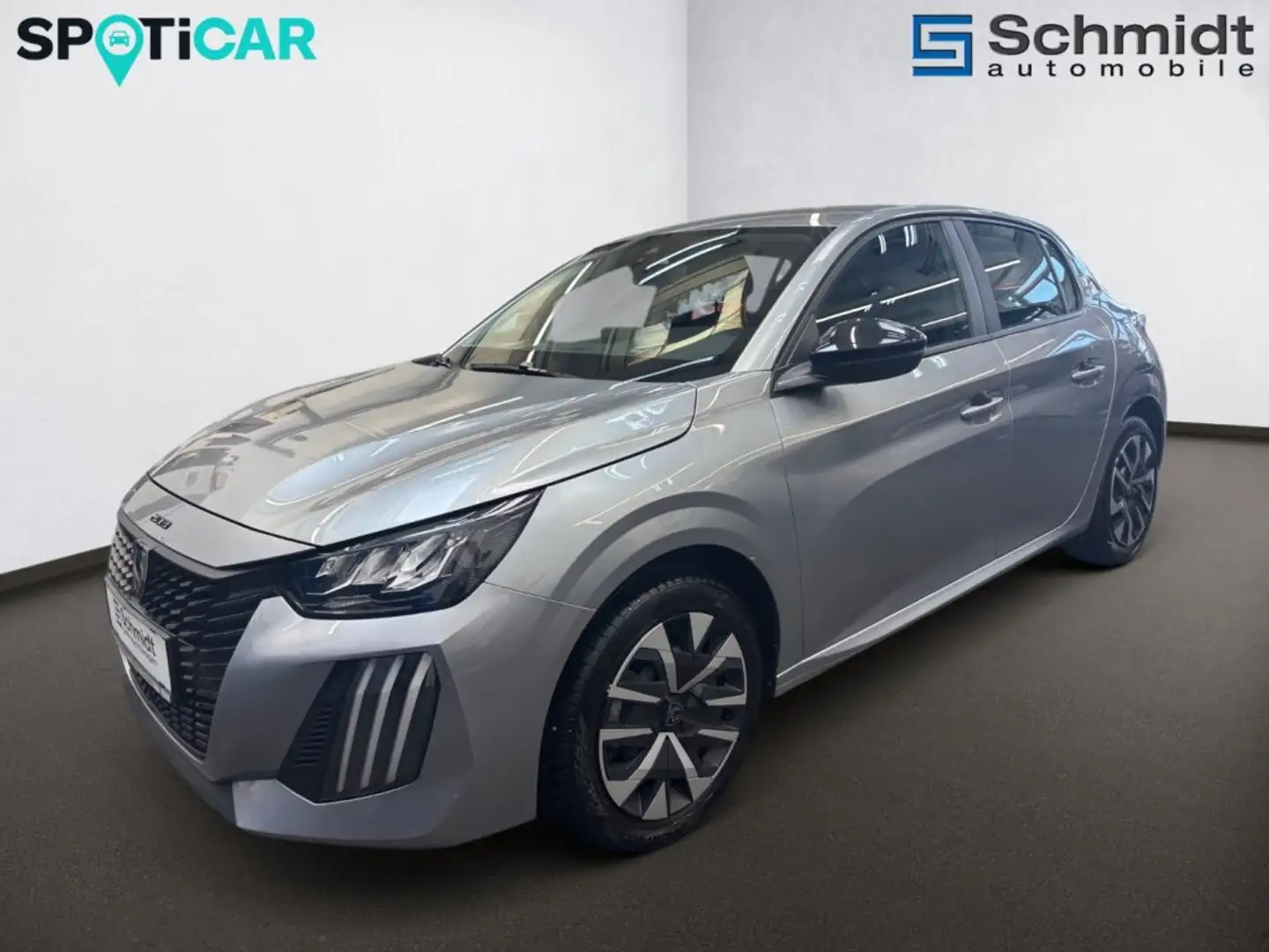 Peugeot 208 Hybrid 100 e-DCS6 STYLE Aut. Grau - 2