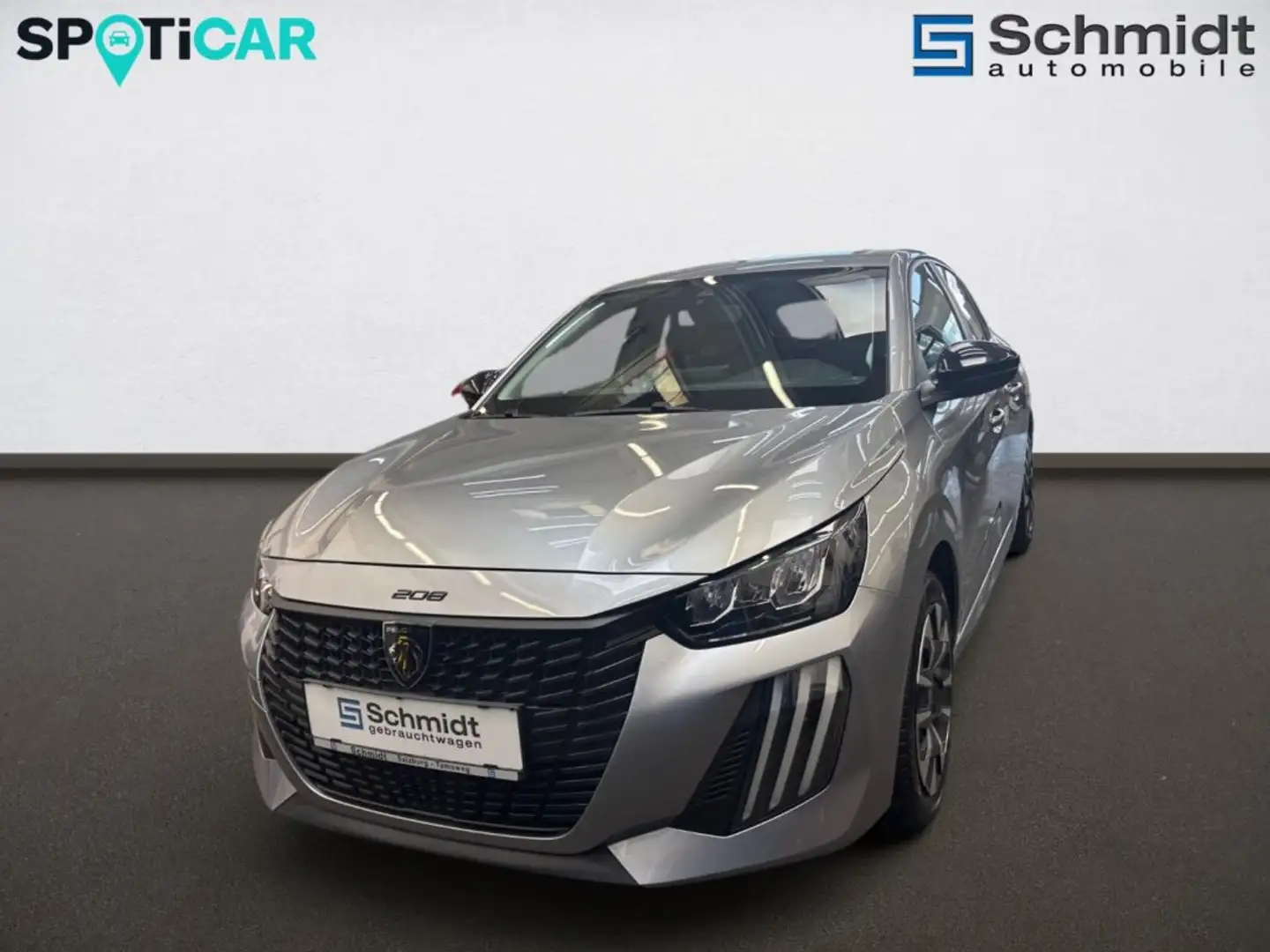 Peugeot 208 Hybrid 100 e-DCS6 STYLE Aut. Grau - 1