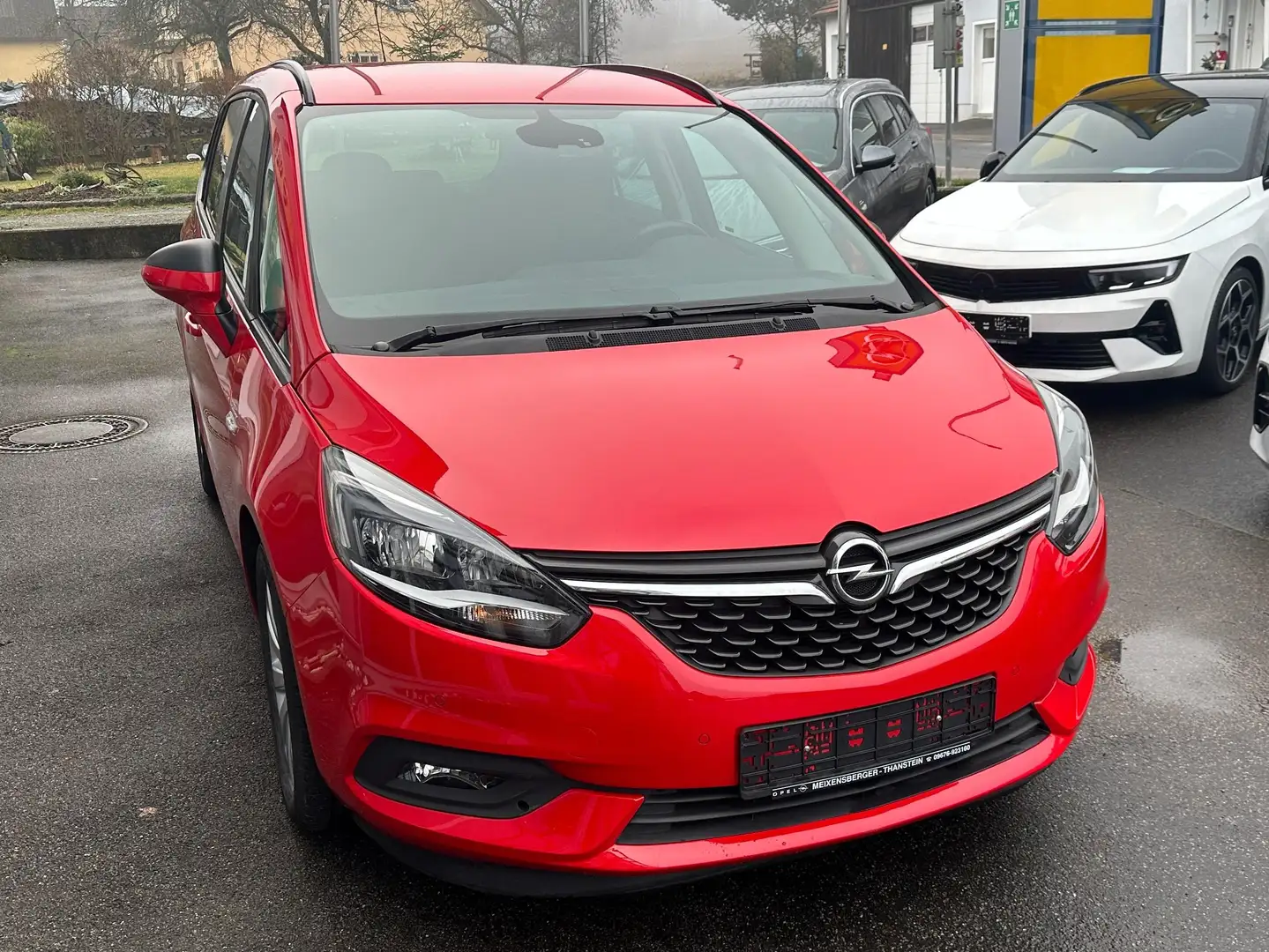 Opel Zafira ON 7-Sitzer Rückfkam SHZ LHZ Fahrradträger Rosso - 2