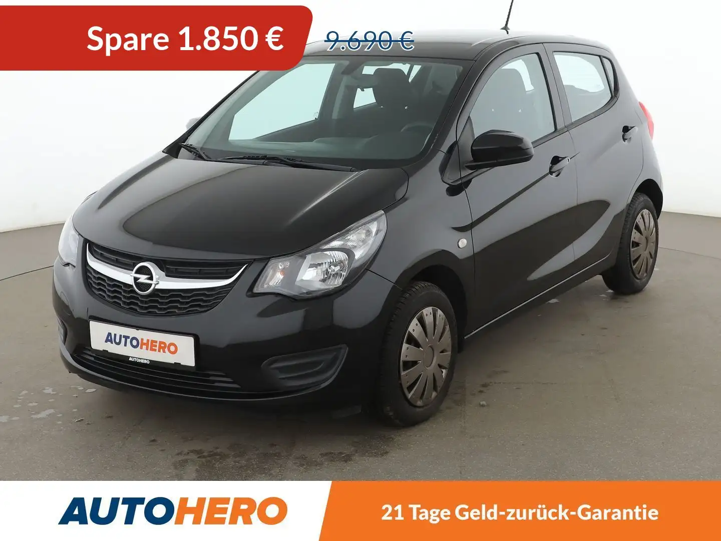 Opel Karl 1.0 Edition*KLIMA* Negro - 1