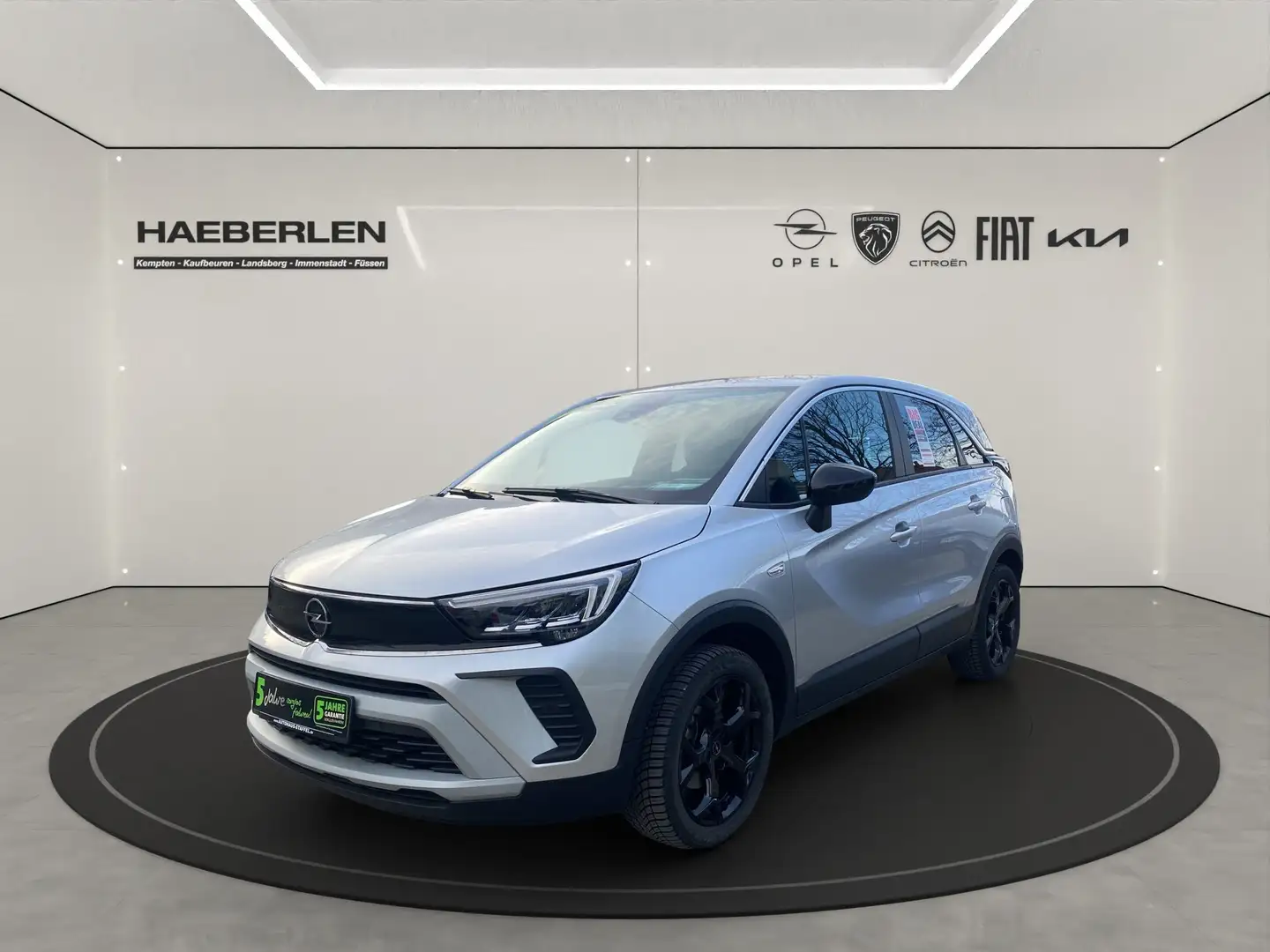 Opel Crossland 1.2 Turbo Elegance LED+Navi+SHZ+Kam. Gris - 2