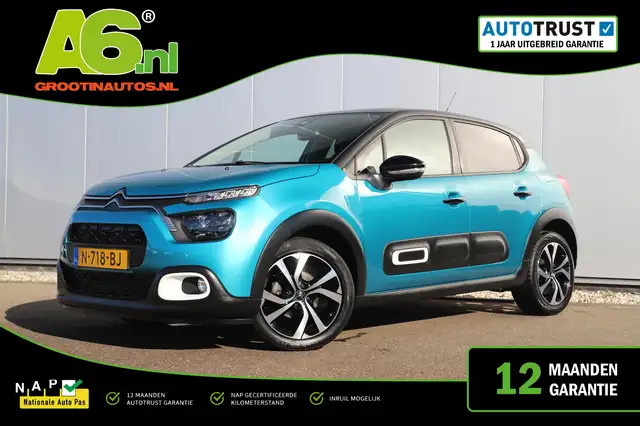 Citroen C3 1.2 PureTech Shine 17 inch LMV Navigatie Achteruit