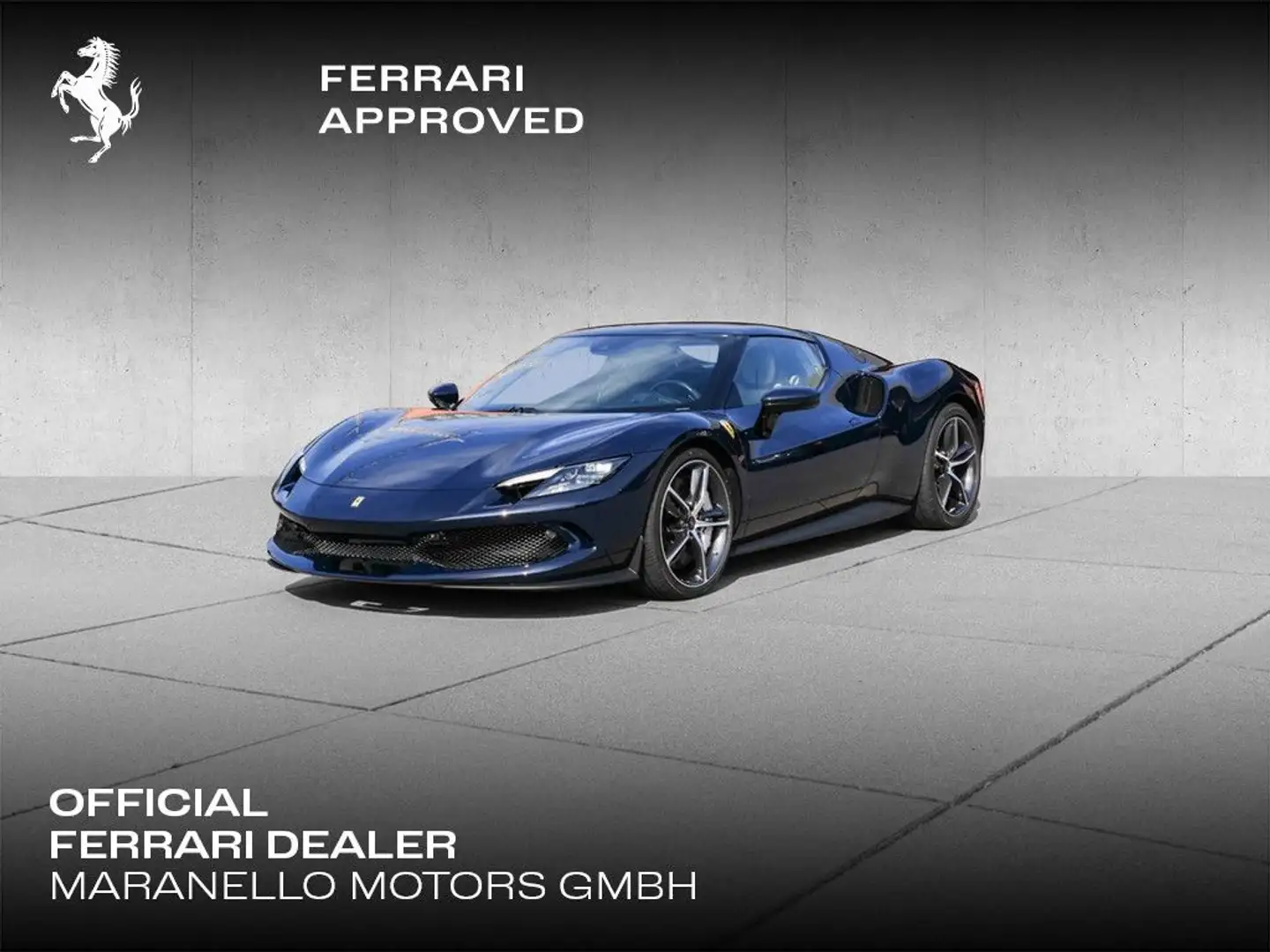 Ferrari 296 GTB *Carbon*Lift*Racingsitze*Kamera* Blauw - 1