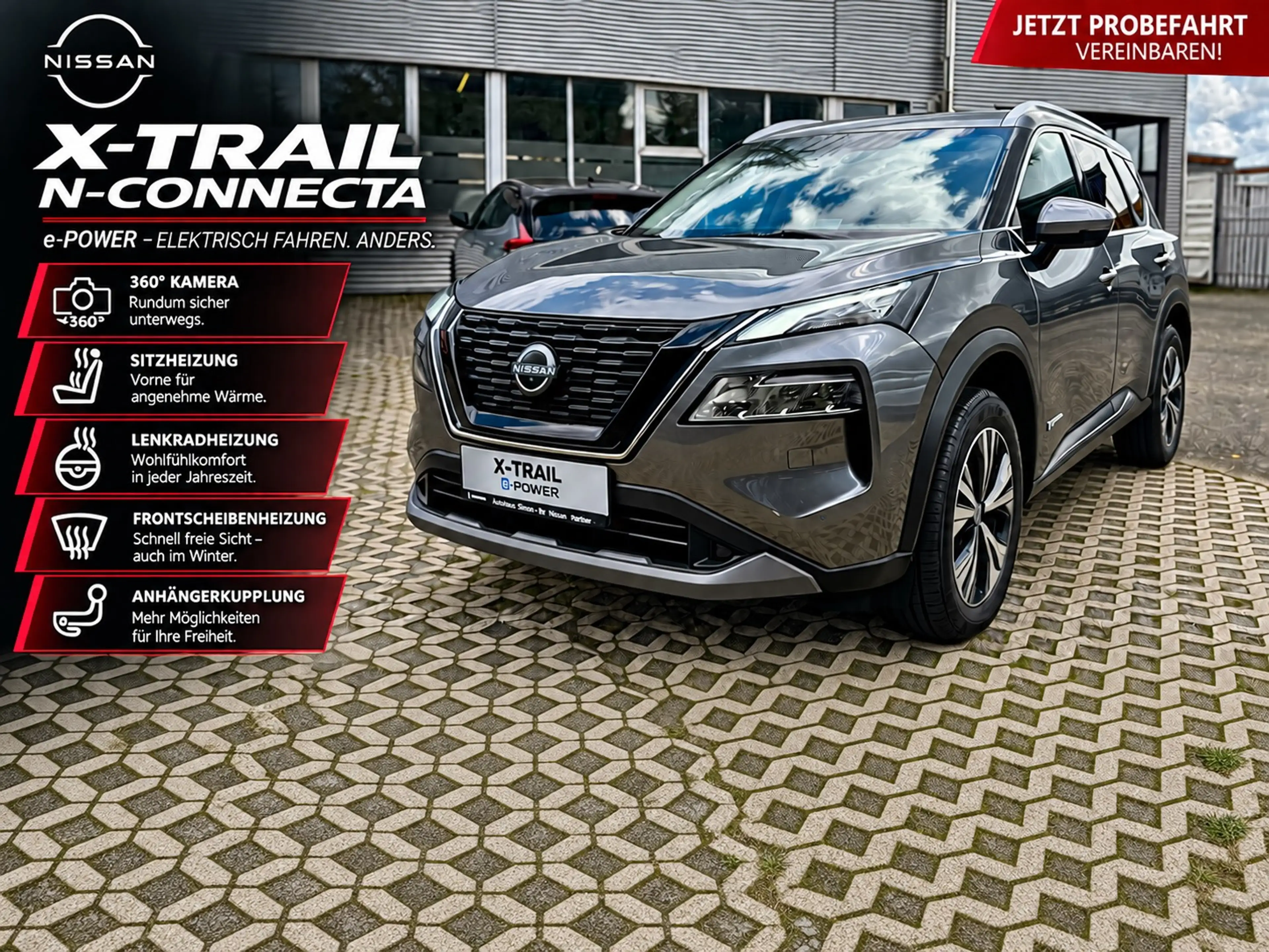 Nissan X-Trail N-Connecta AHK / HuD / ProPilot / 360° Kamera / SHZ / LHZ