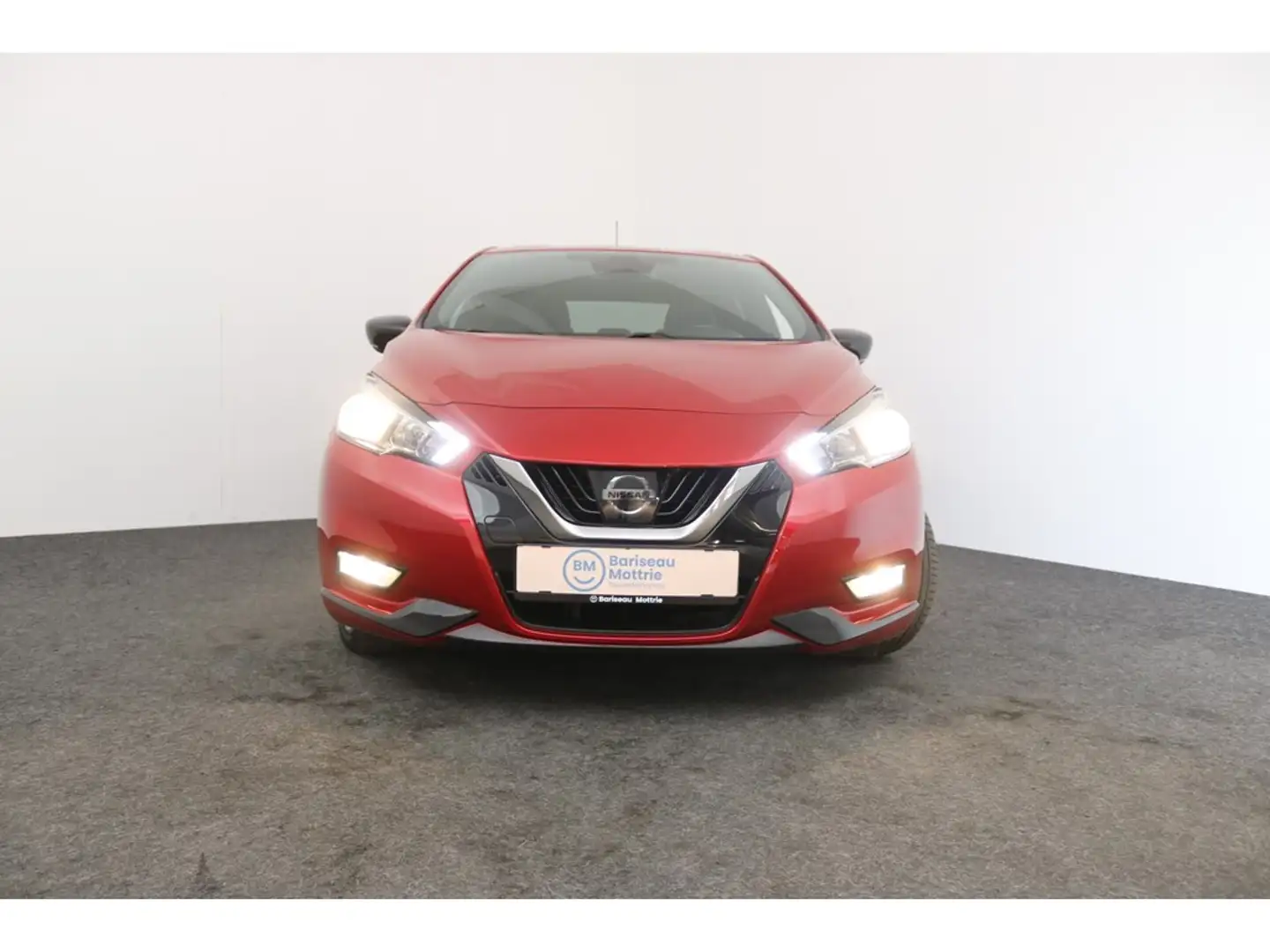 Nissan Micra N-SPORT *ALCANTARA*DAB*GPS*CAMERA*SENSOREN ACHTER* Rood - 2