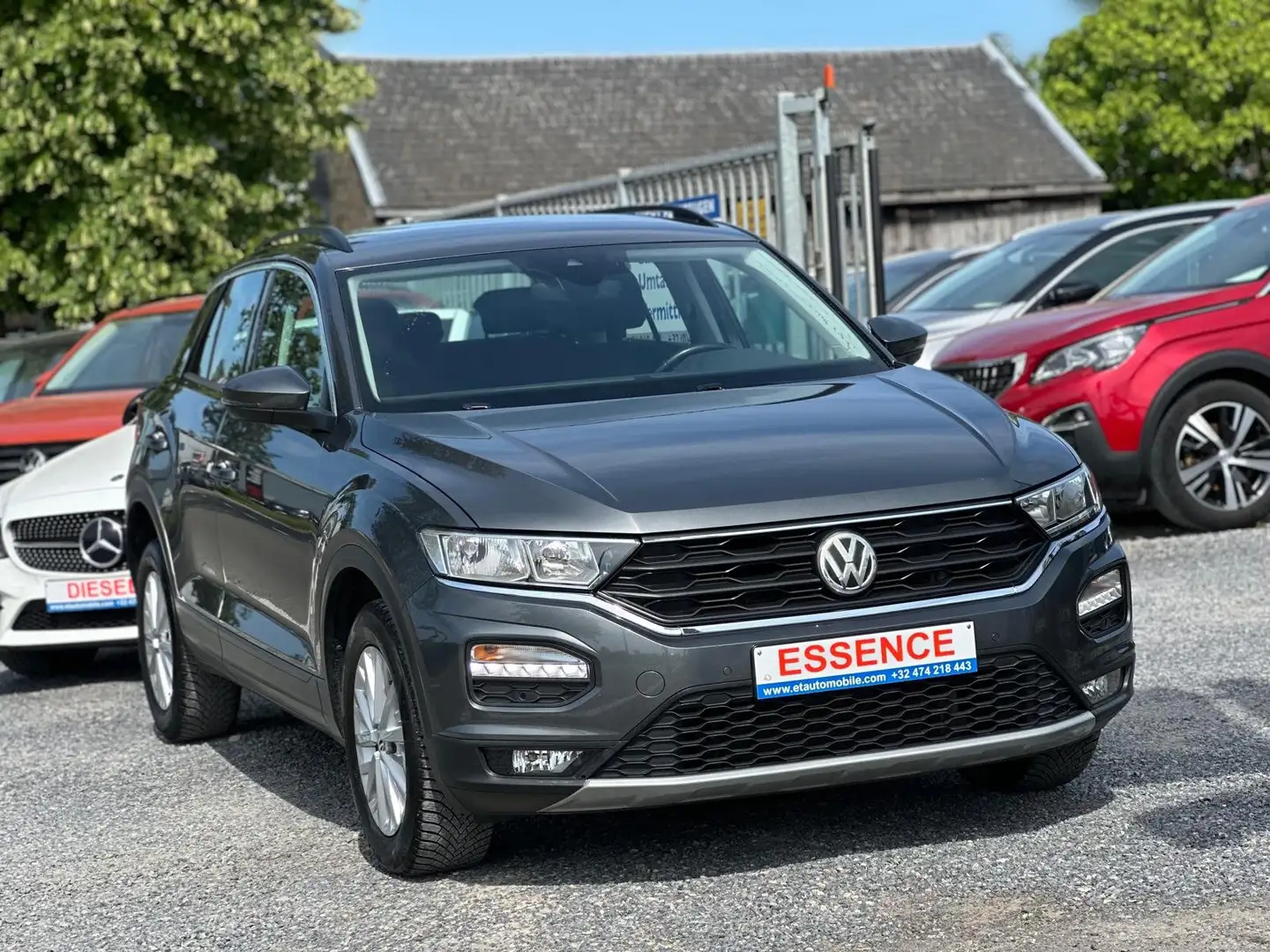 Volkswagen T-Roc 1.5 TSI *150CH*GPS*JA*CARNET*GARANTIE* Gris - 2