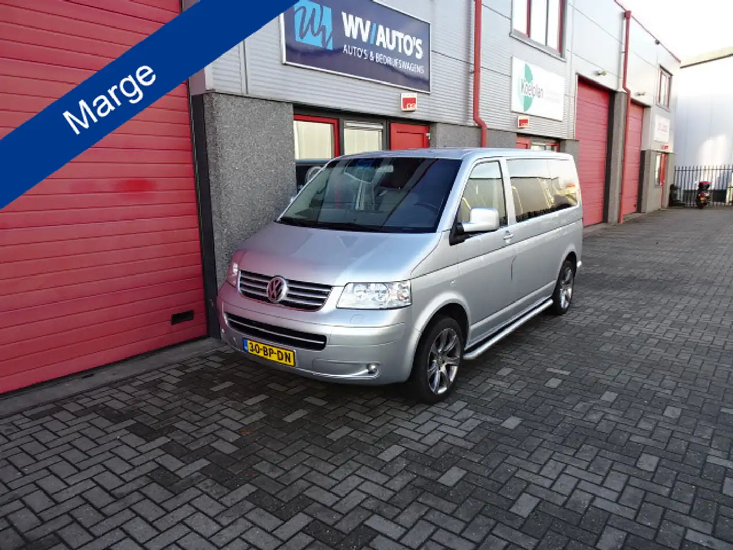 Volkswagen T5 Transporter 2.5 TDI 300 Budgetline DC LET O P MOTOR LOOPT NIET Gris - 1