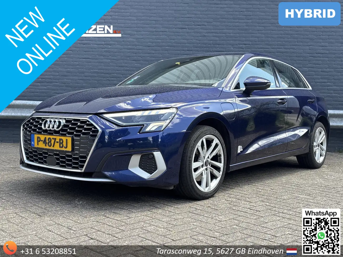Audi A3 Sportback 40 TFSI e Business edition | € 13.800,- Bleu - 1