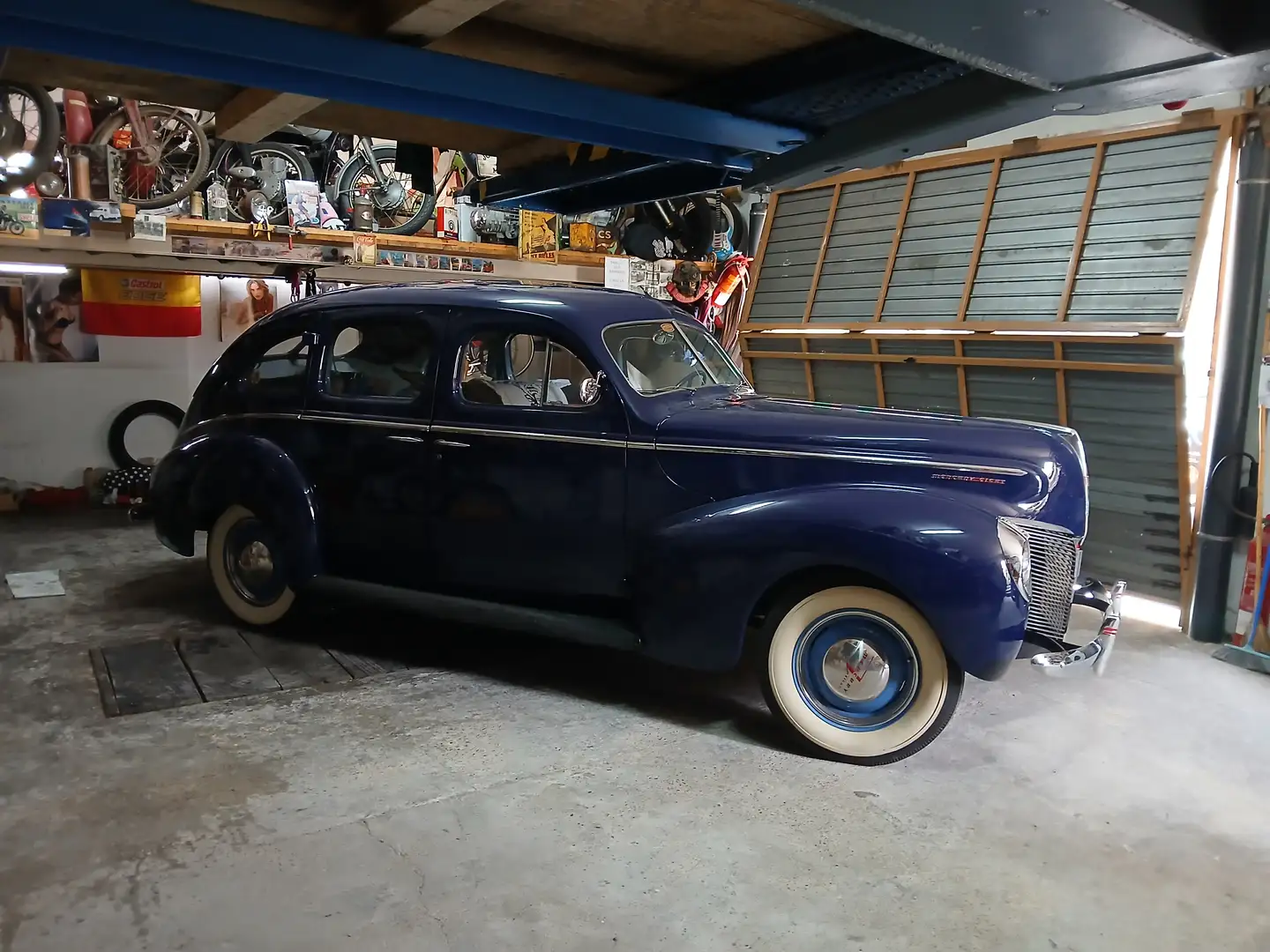 Ford Mercury Eight Blau - 1